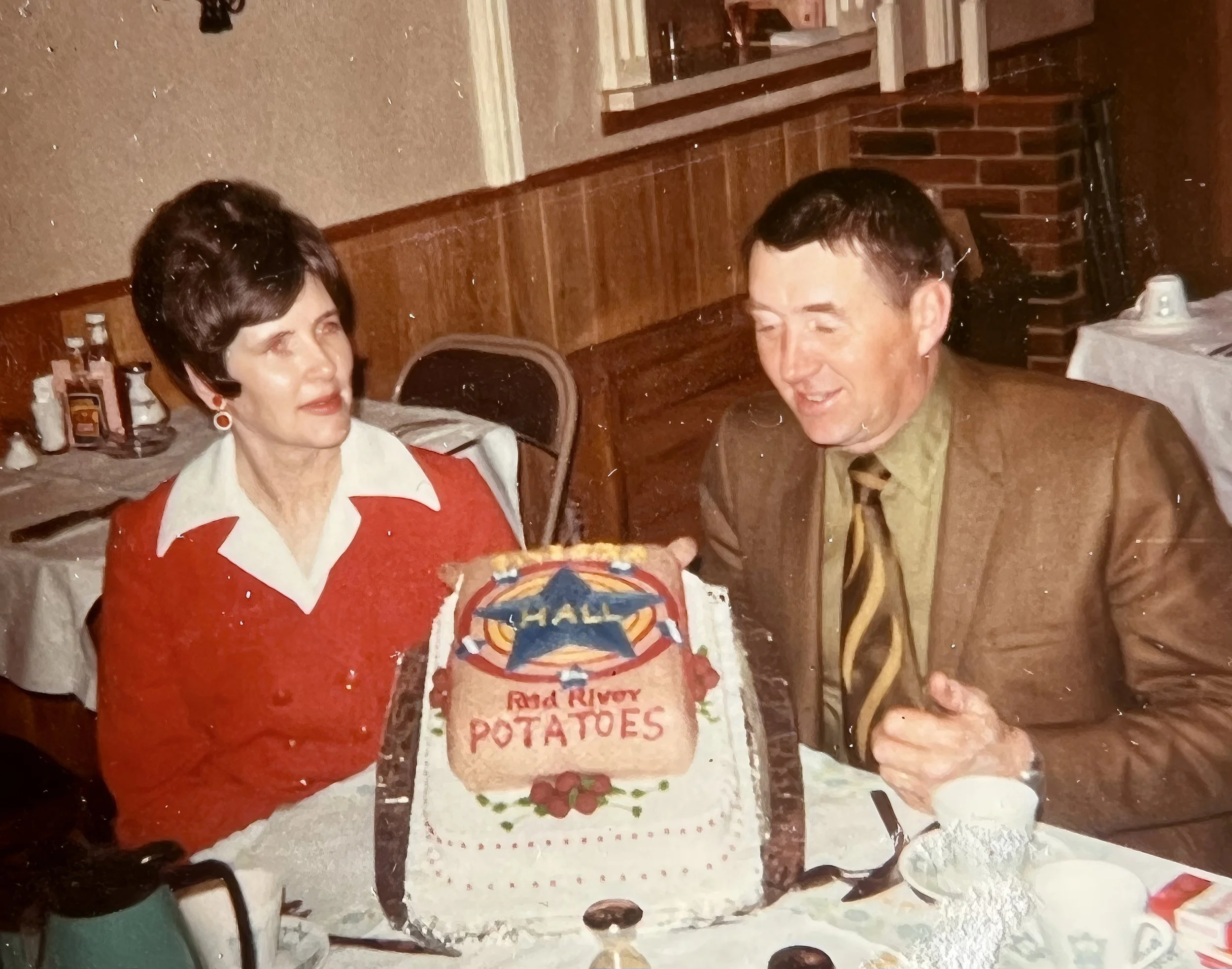 1970 - Beverley & John Hall.
