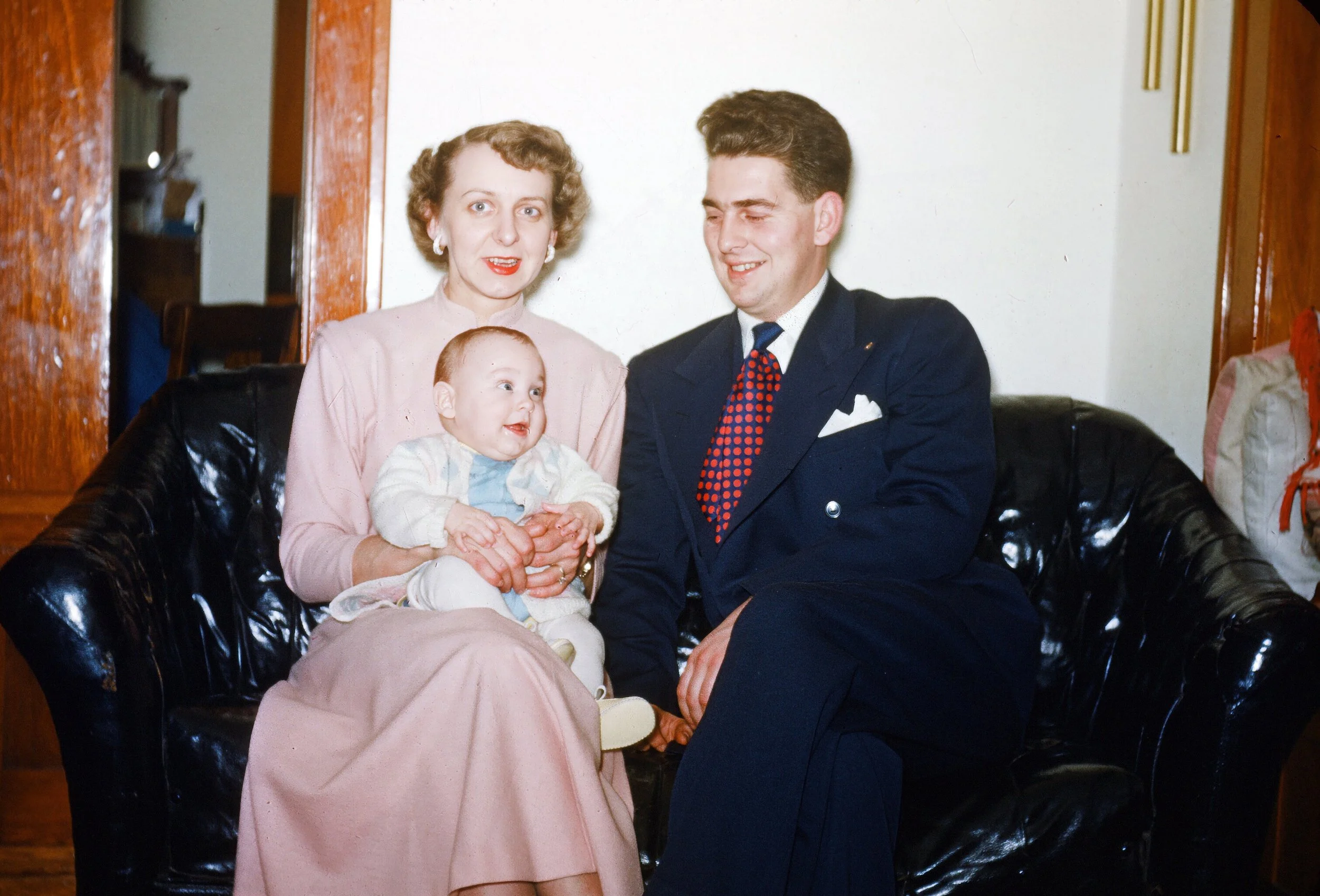 1950 - Pauline, Randy, & Jack Page.
