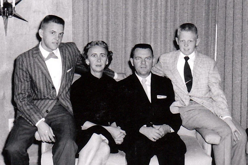 1956 - Monty, Rose, Oliver, & Orin Bolstad.