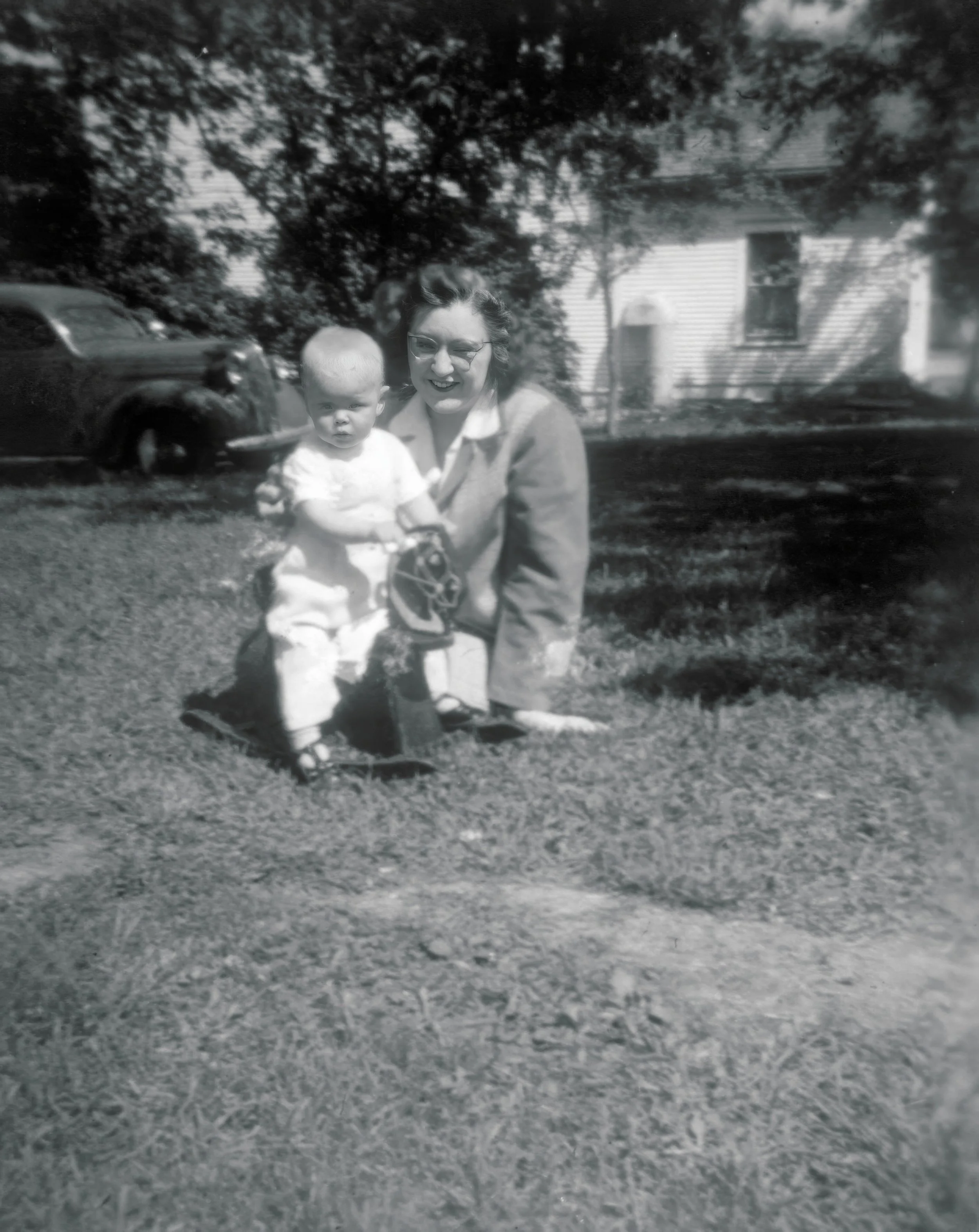 1940s - Monty Bolstad, Lillian Hall.