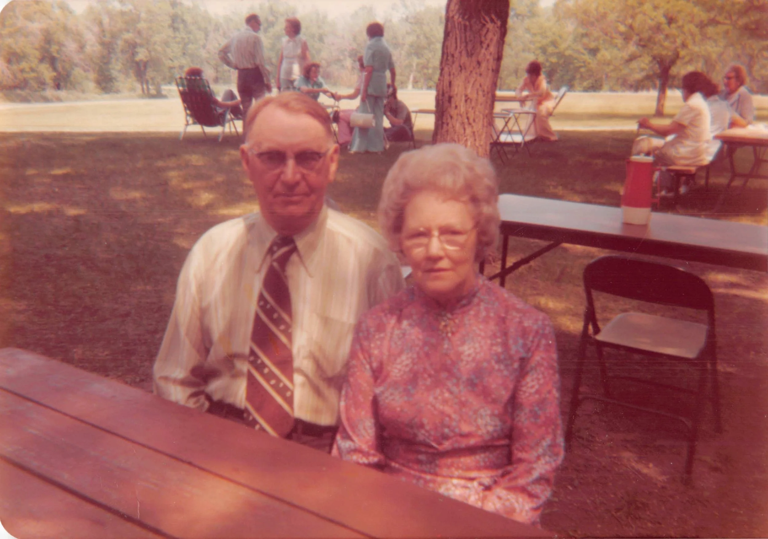 1976 - Joe & Christine Hall.