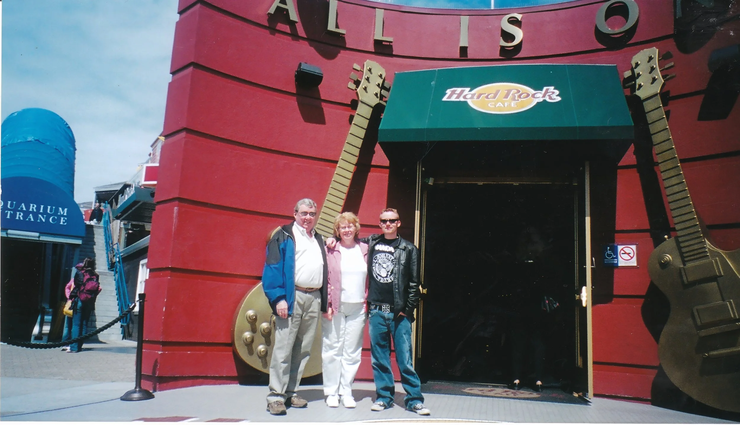 2006 - Alfred, Margie, & Brandon Hall.
