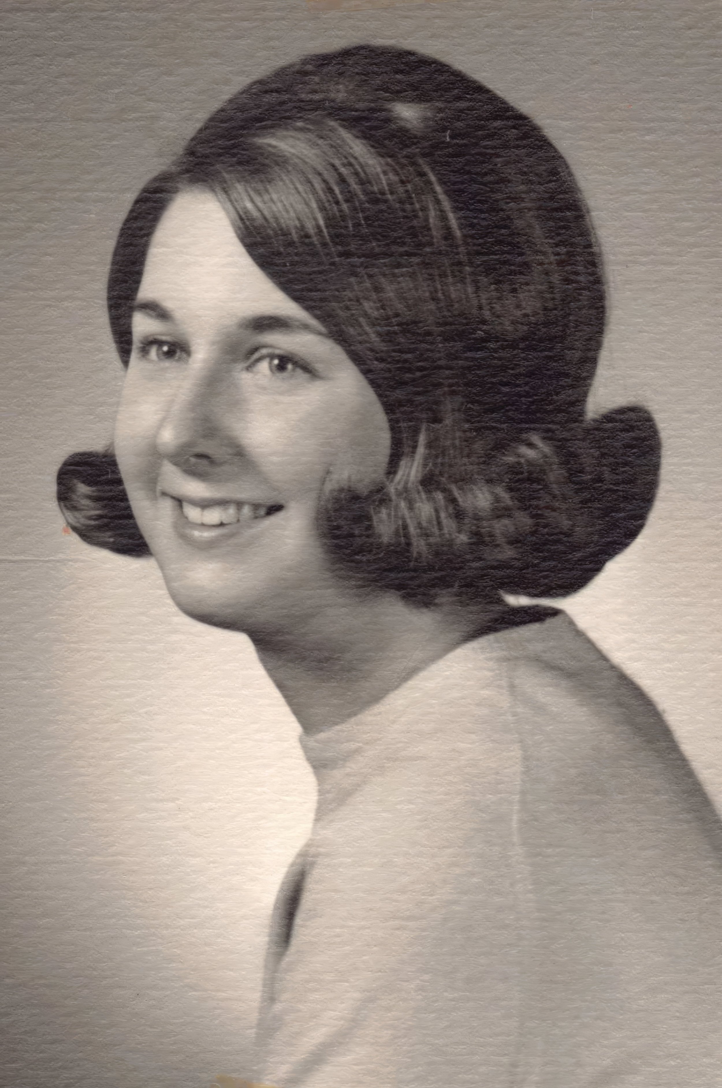 1969 - High school graduation - Jacqui Page.