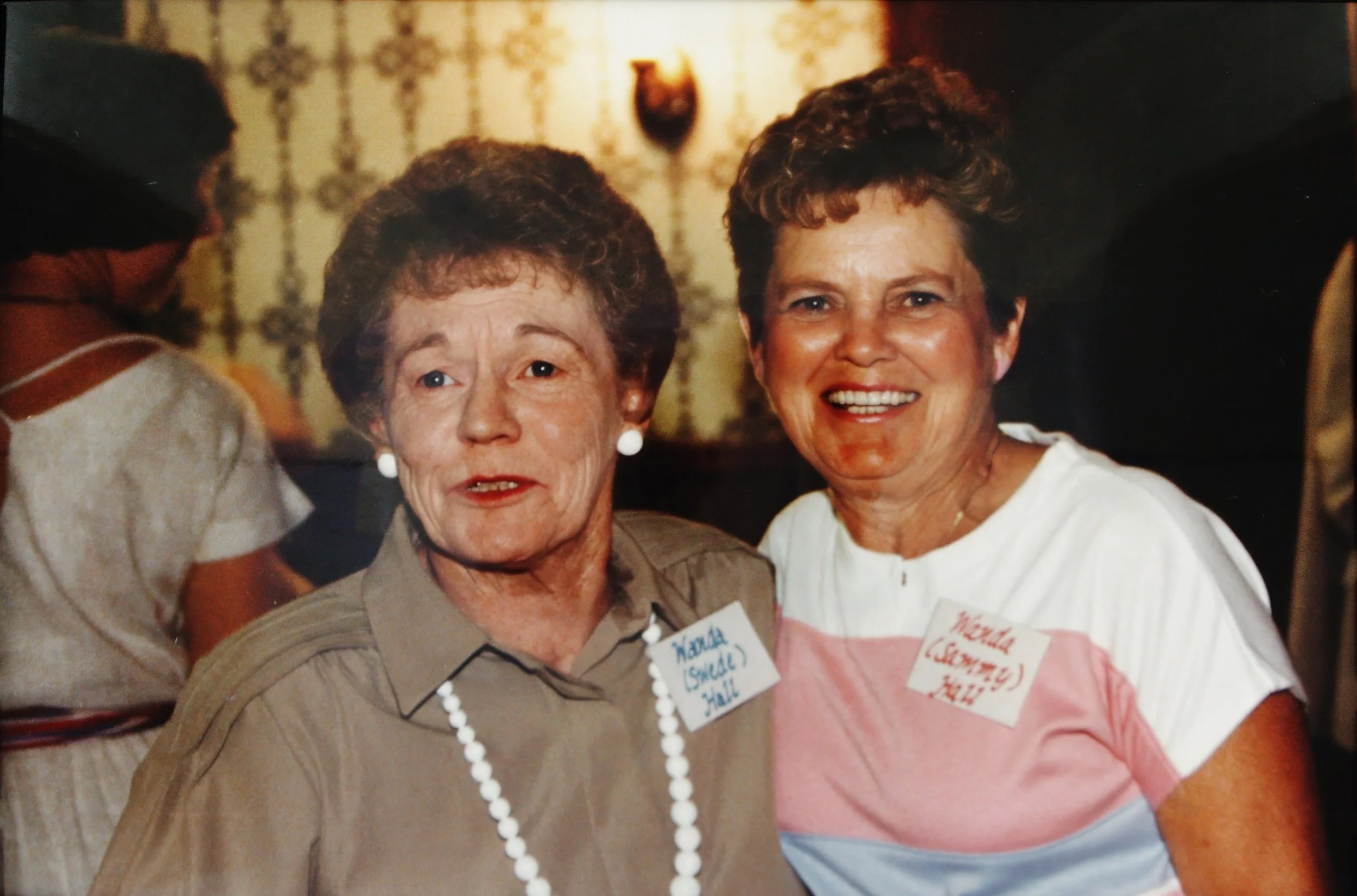 1982 - Family reunion - Wanda (Nelson) & Wanda (Samson) Hall.
