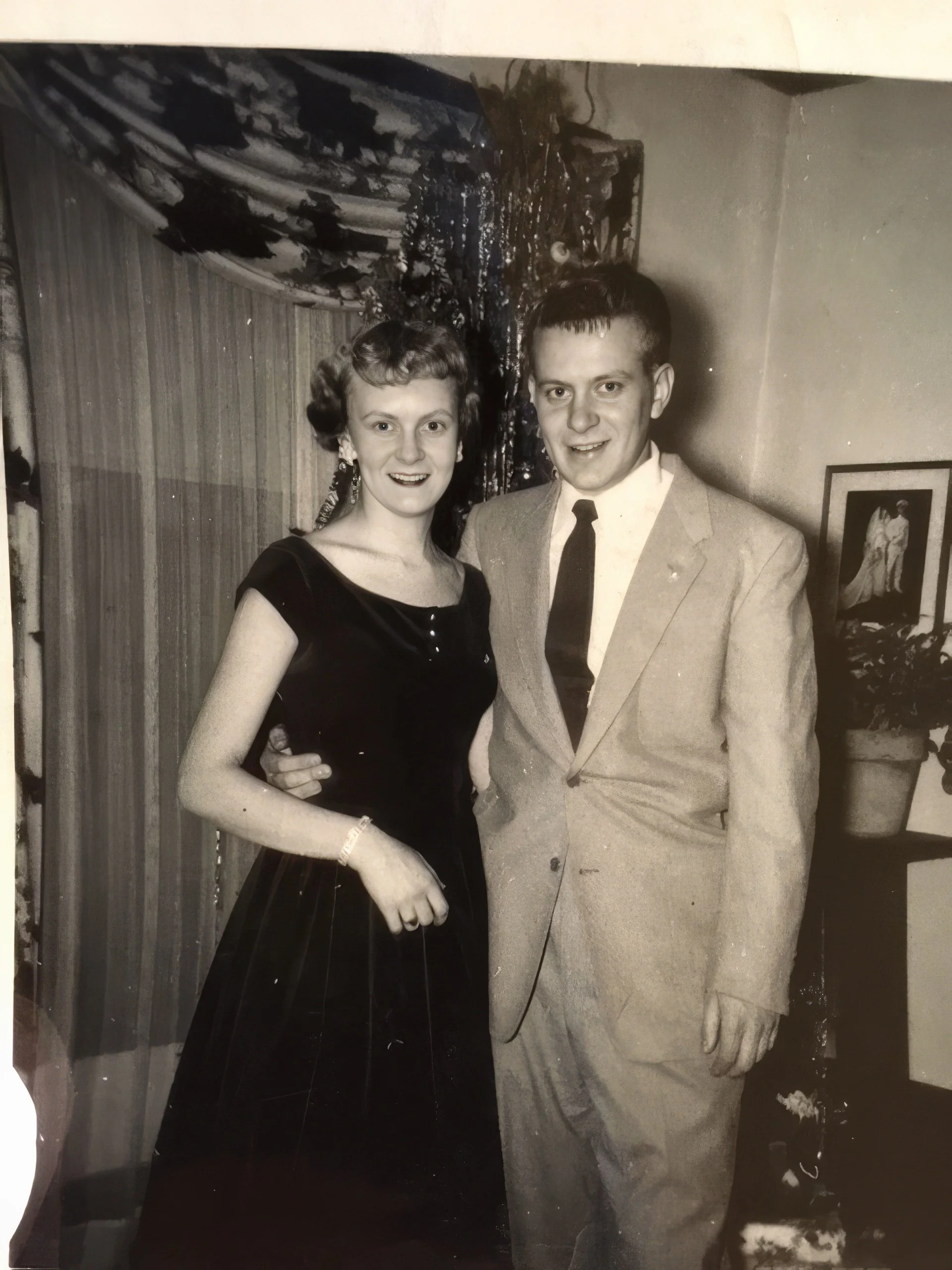 1950s - JoeAnn Johnson & Harley Geiger.