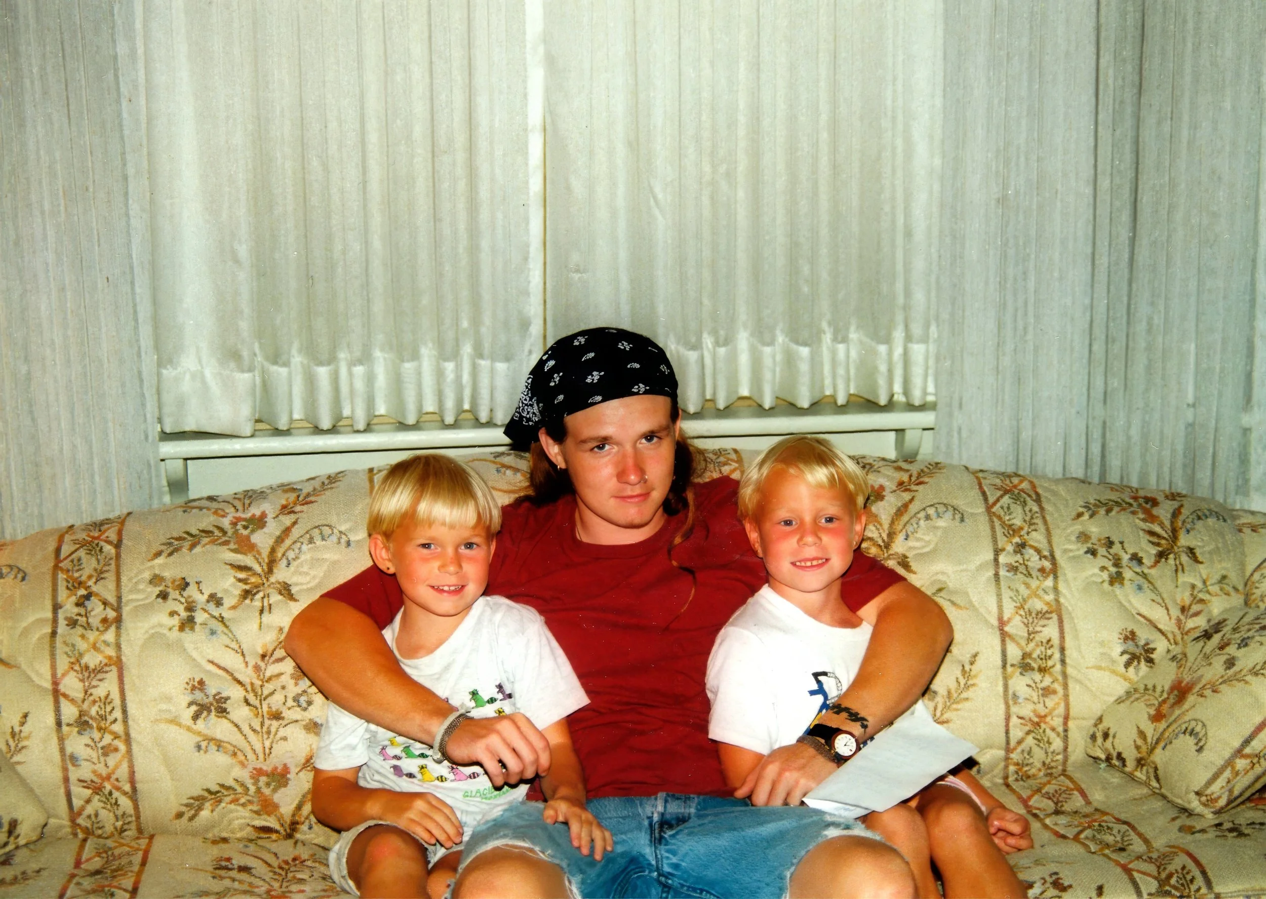 1994 - Laura, Brandon, & Alicia Hall.