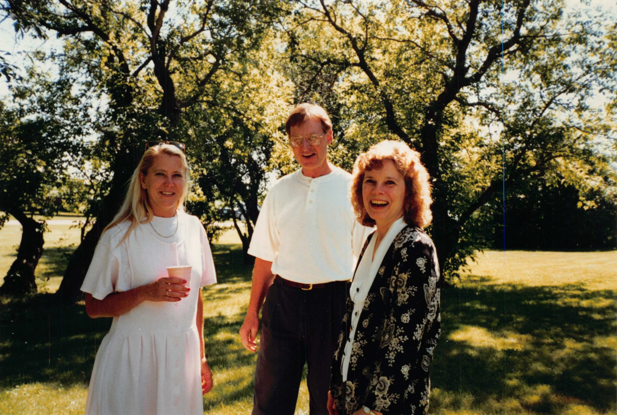 1996 - Deb West, John & Kathie Johnson.