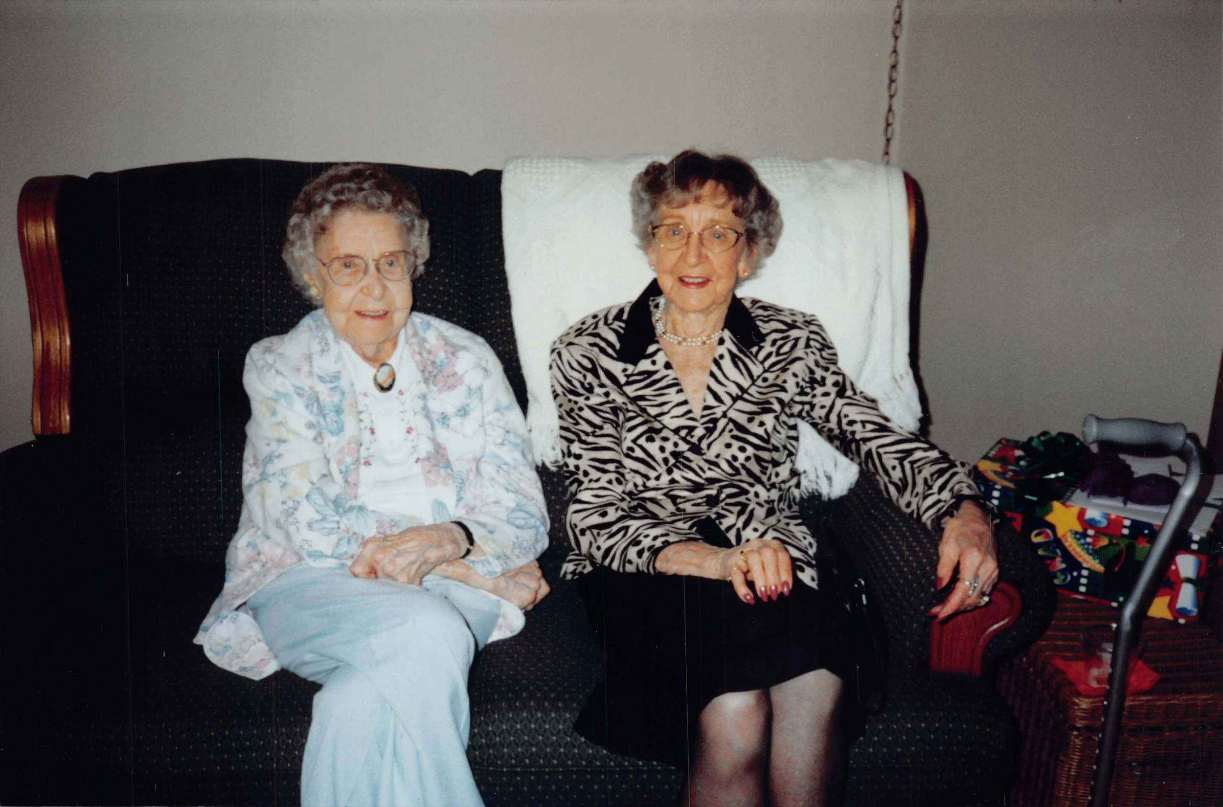 2003 - Mae Meier & Pauline Page.