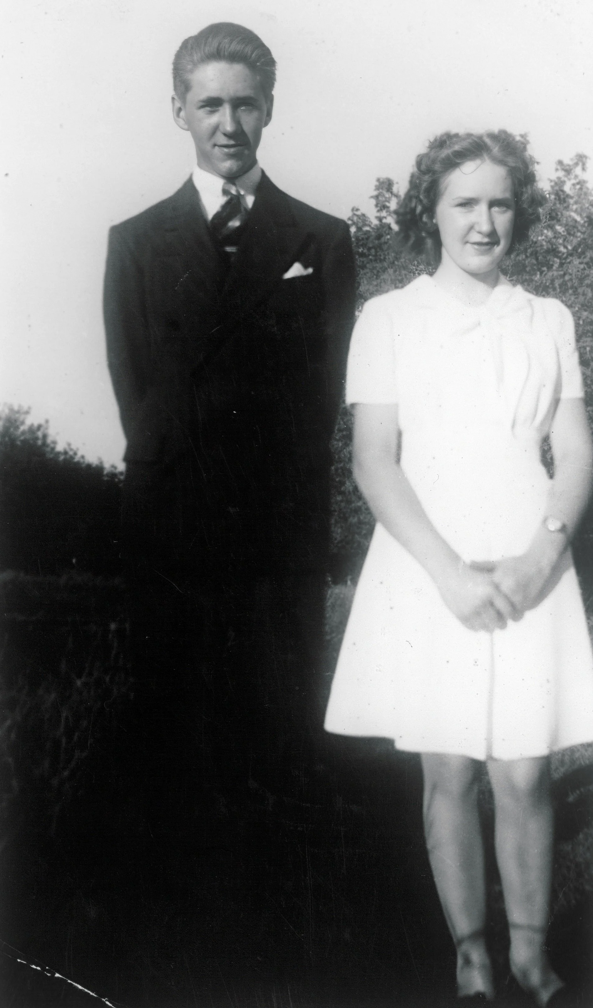 1940s - John & Lillian Hall.