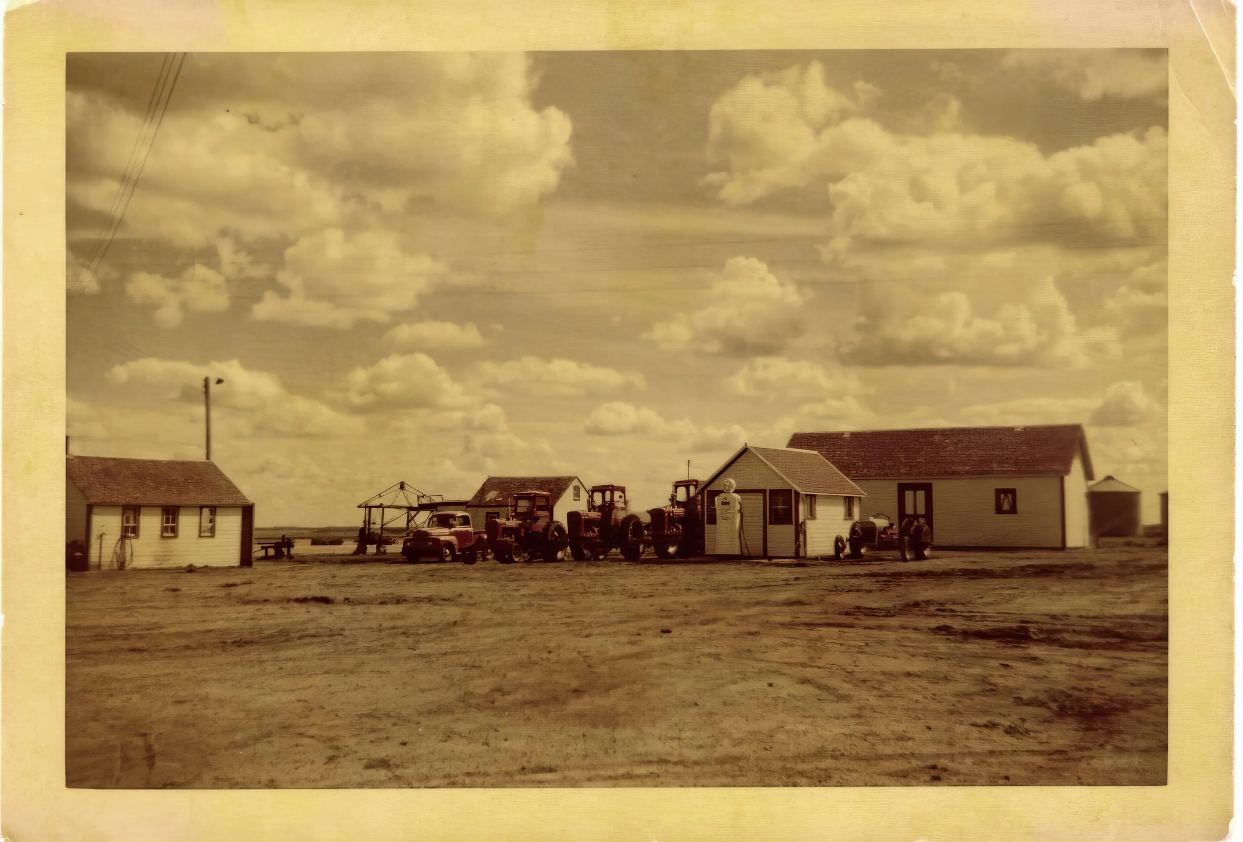1951 - Hall farm.