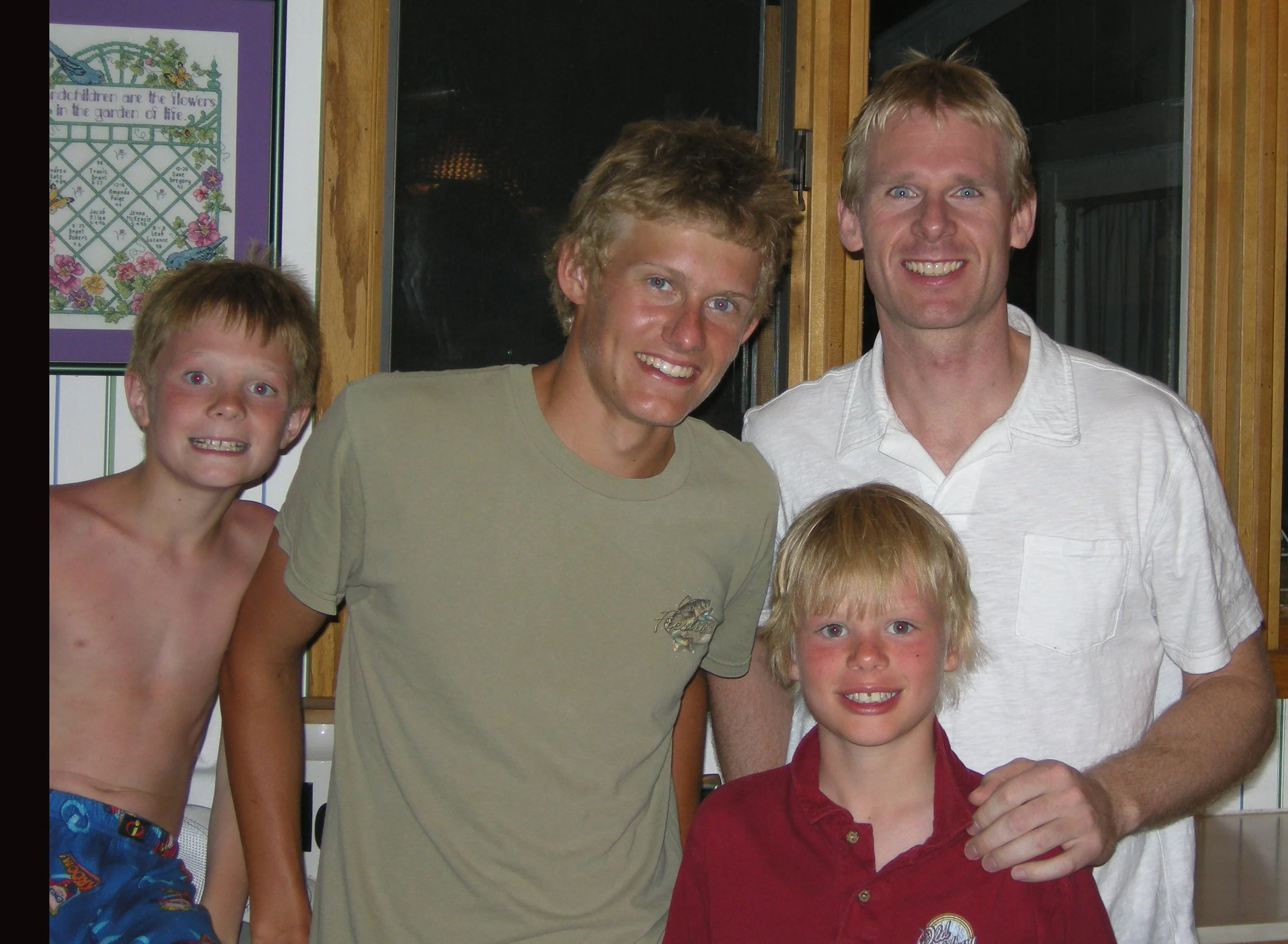 2000s - Jacob Webster, Travis Jensen, Grant Eggan, Chris Johnson.