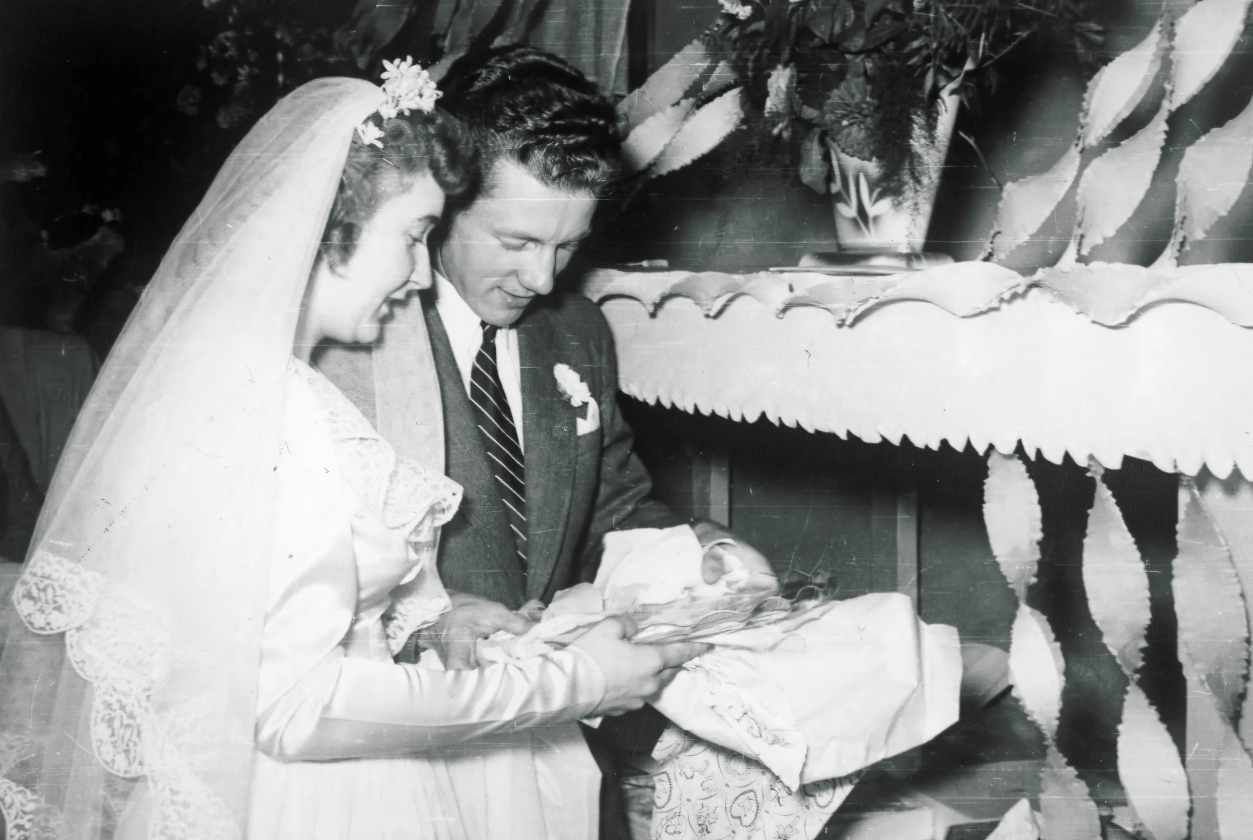 1947 - Steve & Lillian Helgason's wedding.