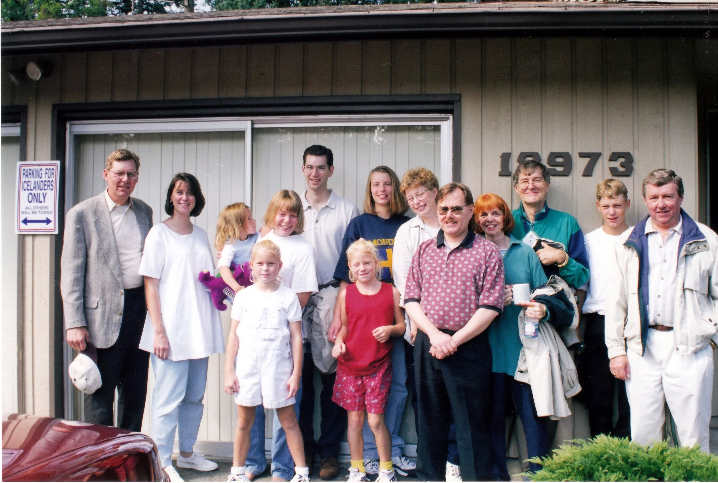 1997 - Joe & Christine Hall's family.