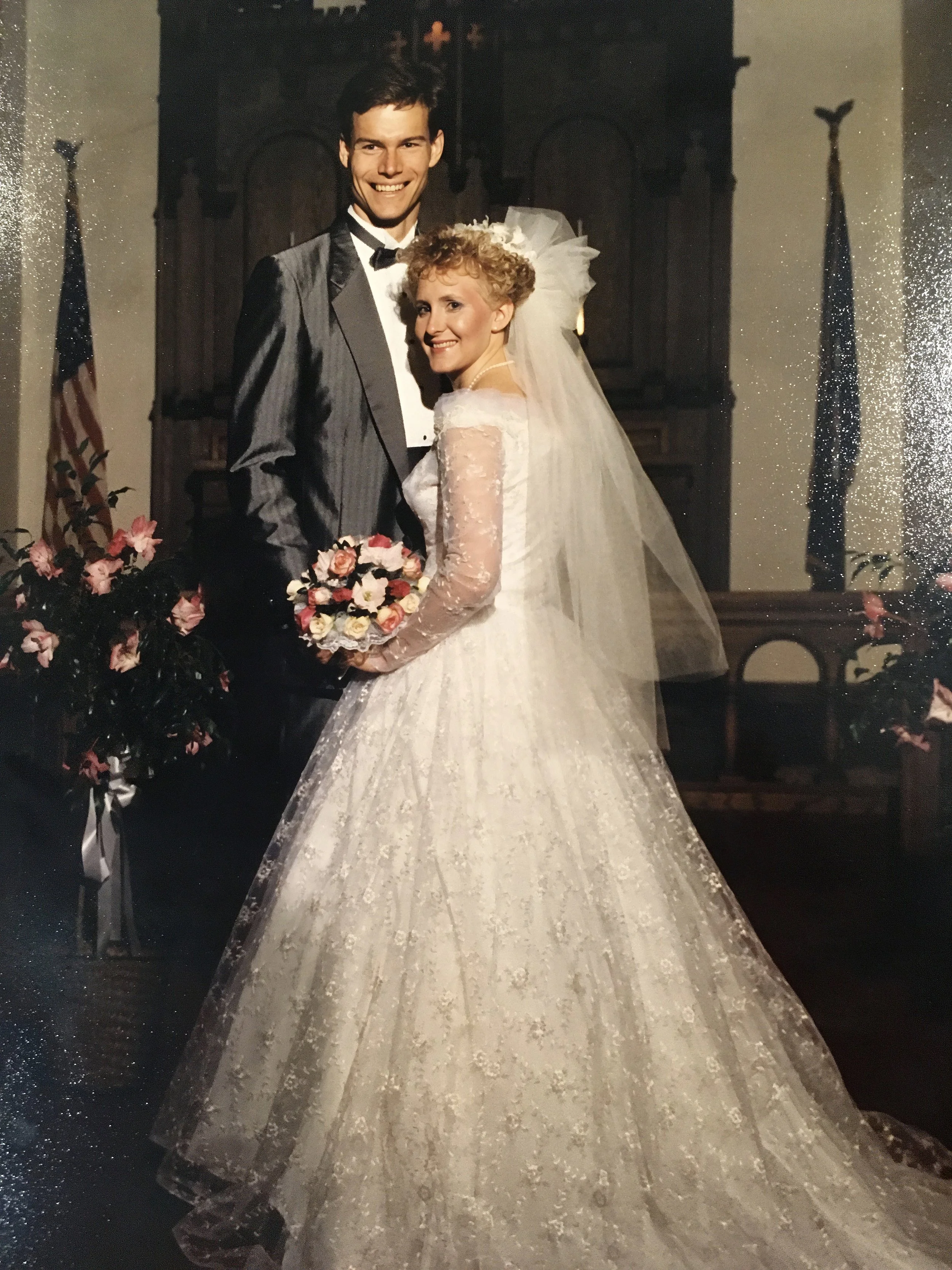 1987 - Greg & Louise Jensen's wedding.
