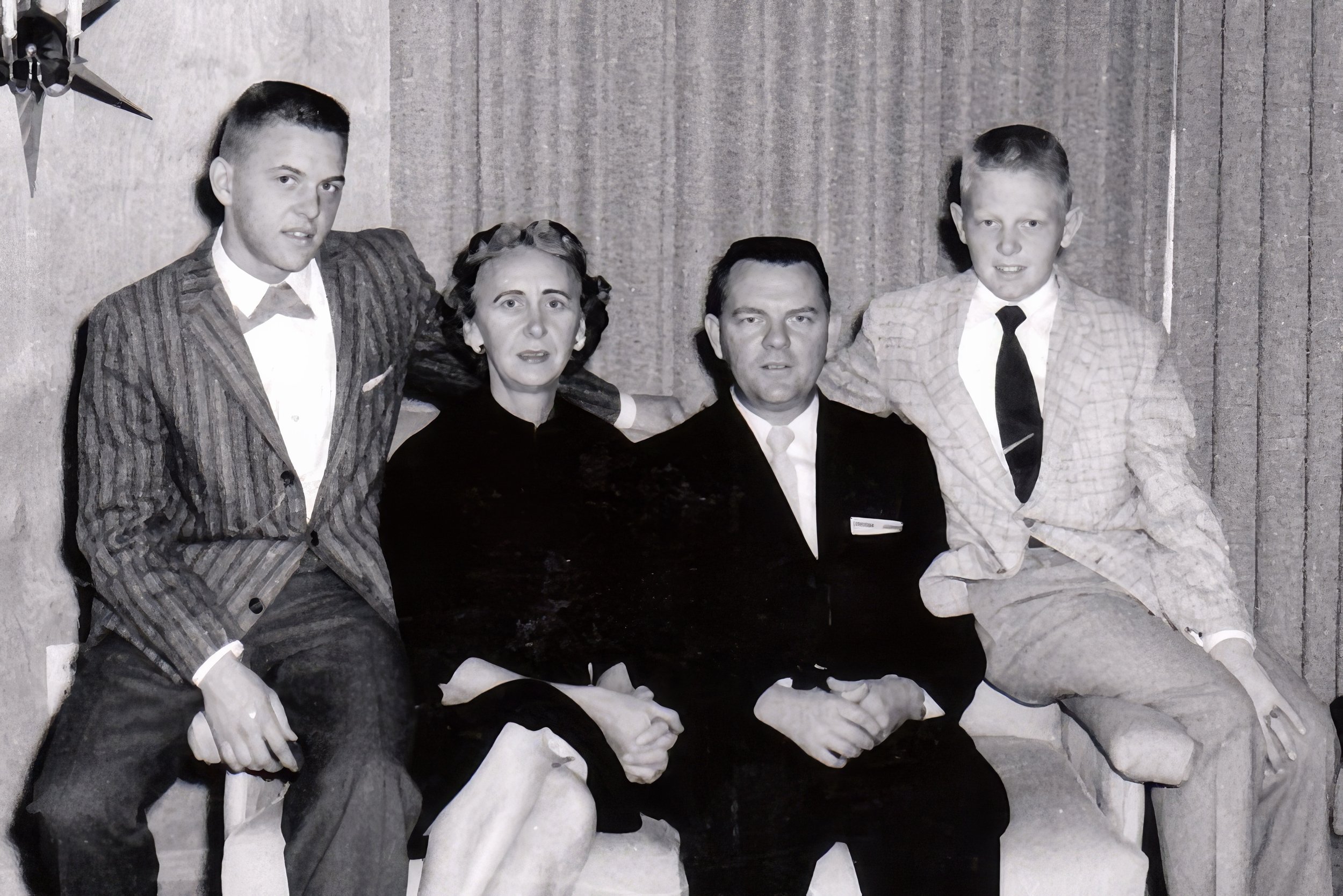 1960s - Monty, Rose, Oliver, & Orin Bolstad.