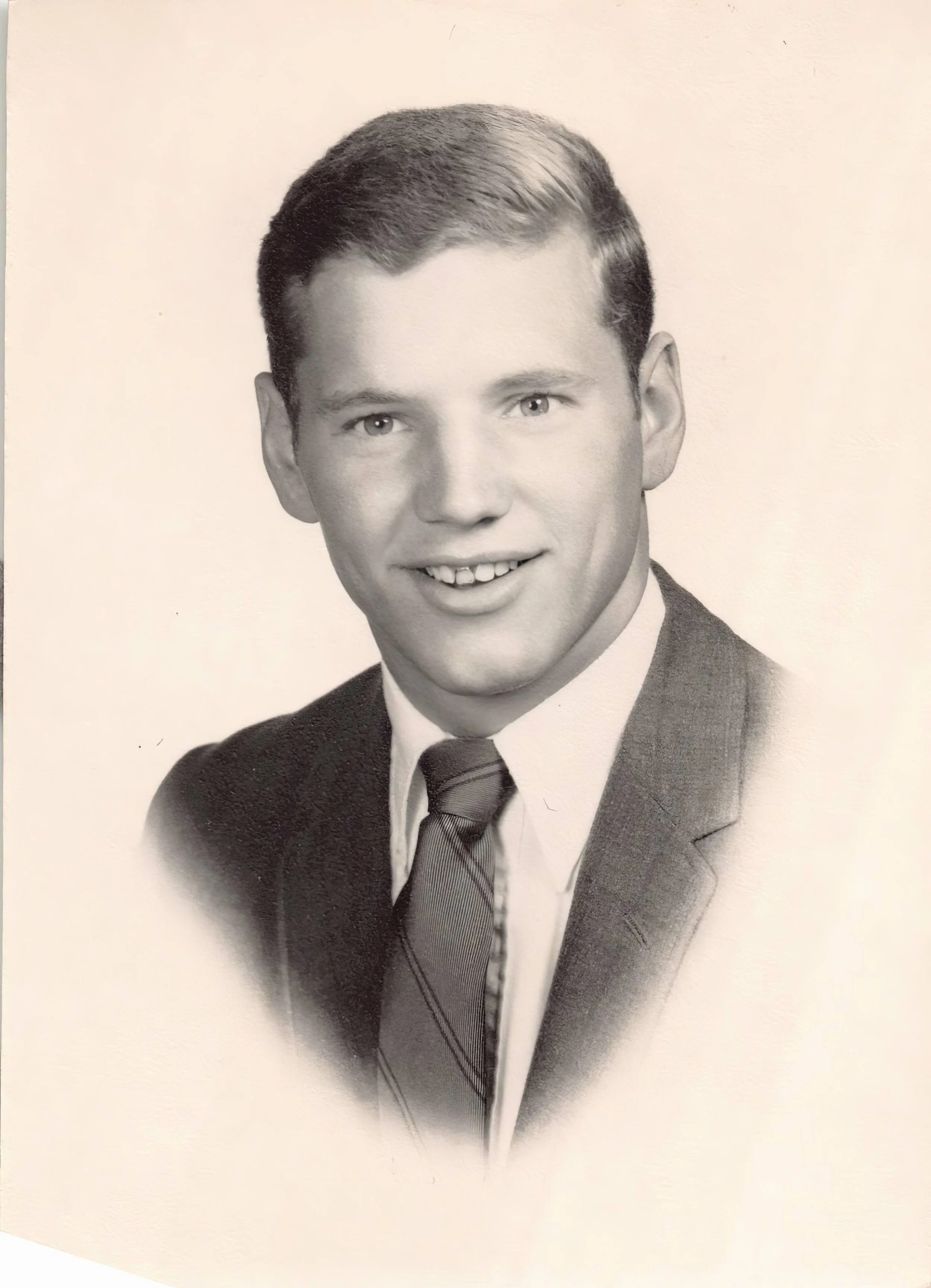1969 - High school graduation - Harvey Helgason.