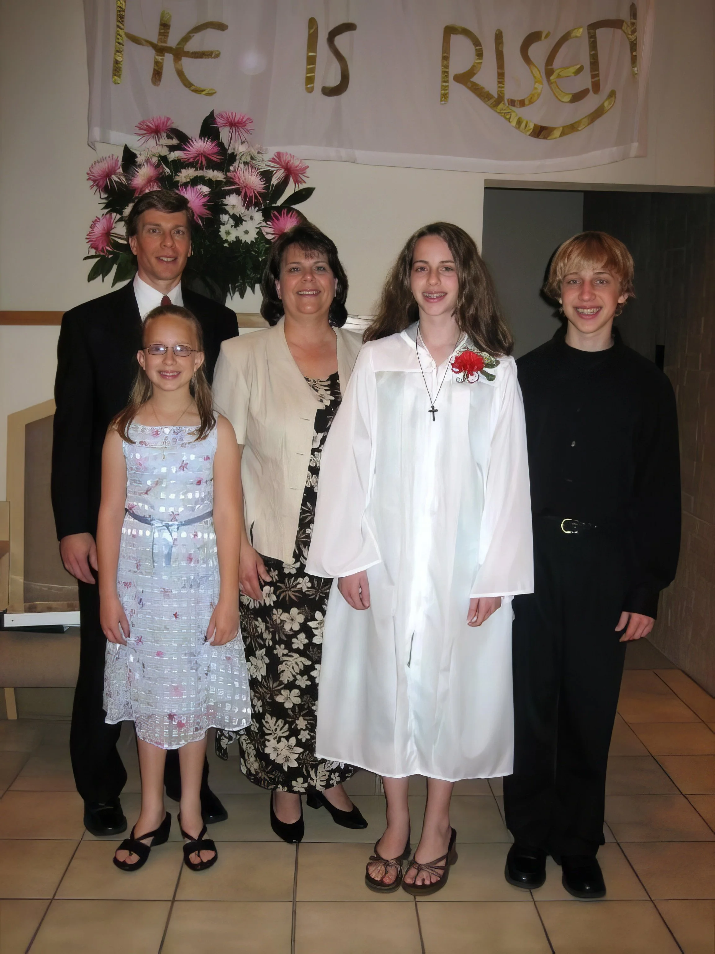 2000s - Curt, Kamille, Sarah, Jordan, & Ryan Connell.