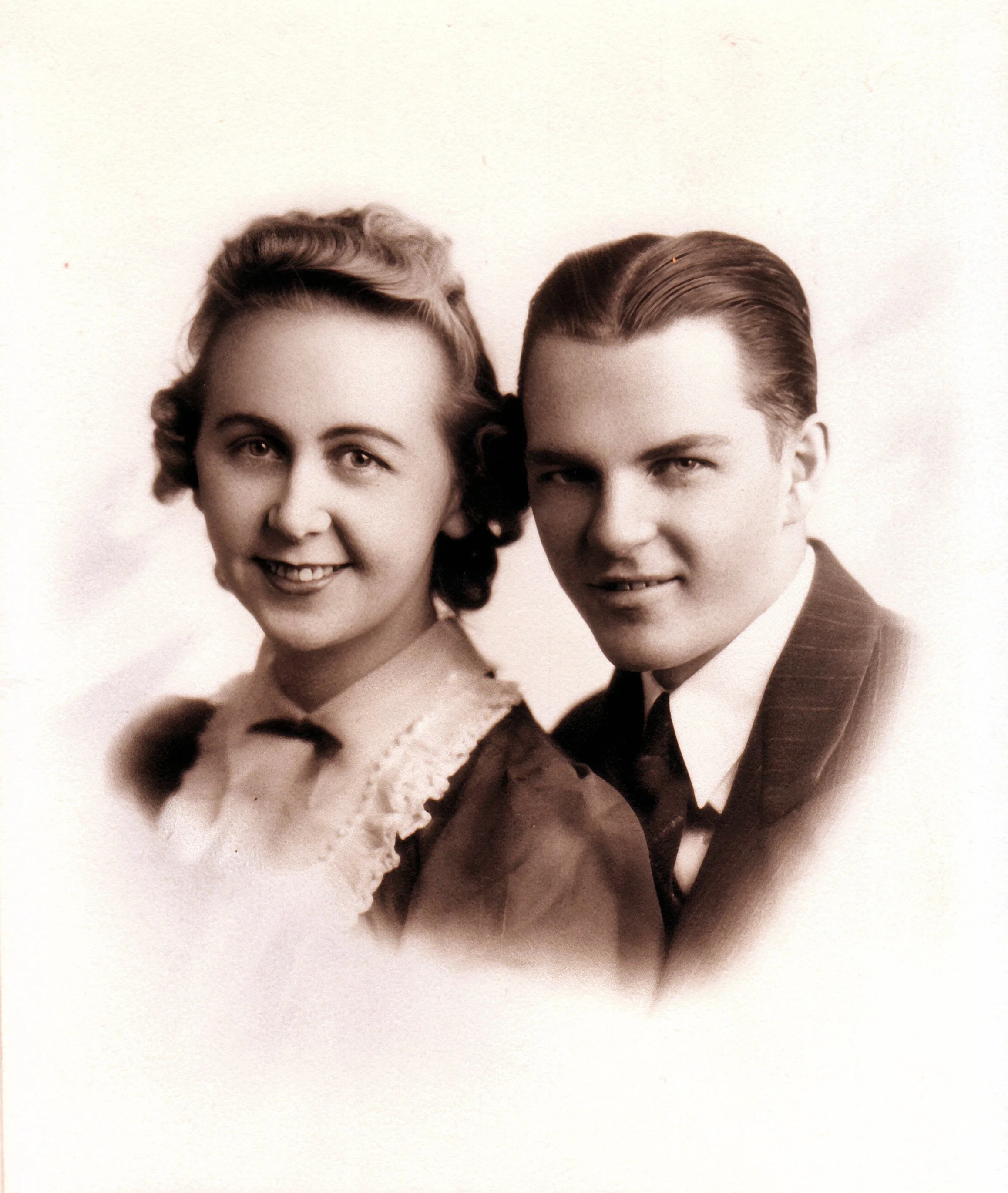 1940 - Rose & Oliver Bolstad's wedding.
