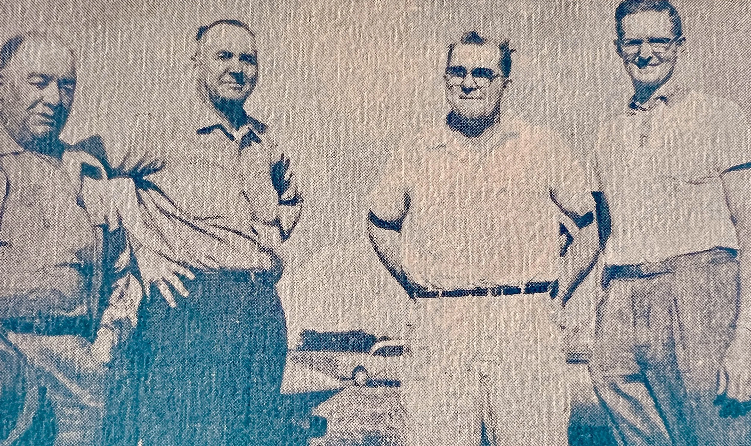 1962 - Pat Aaland, Bill Hall, Harley Kingbury, Jim Johnston.