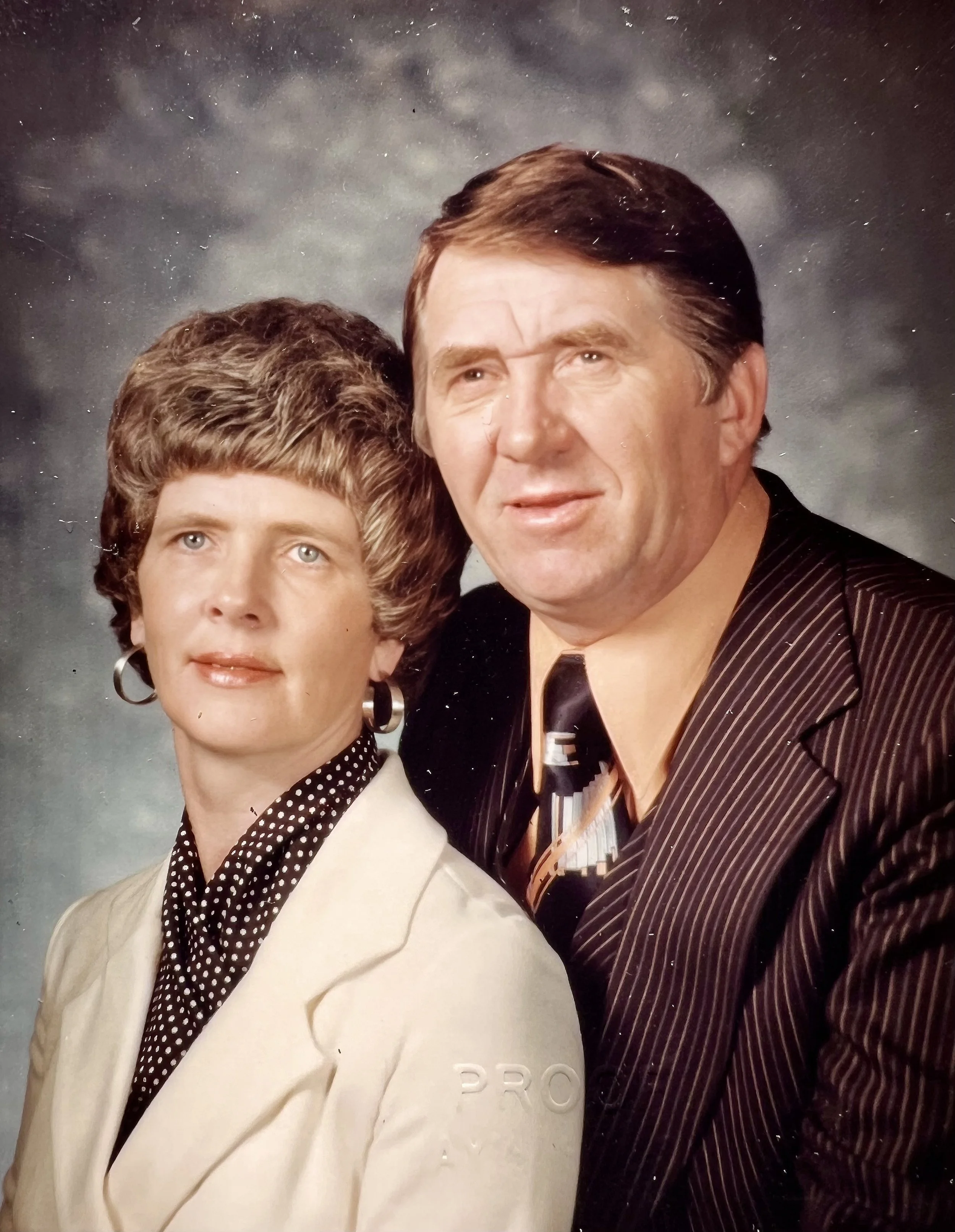 1970s - Beverley & John Hall.