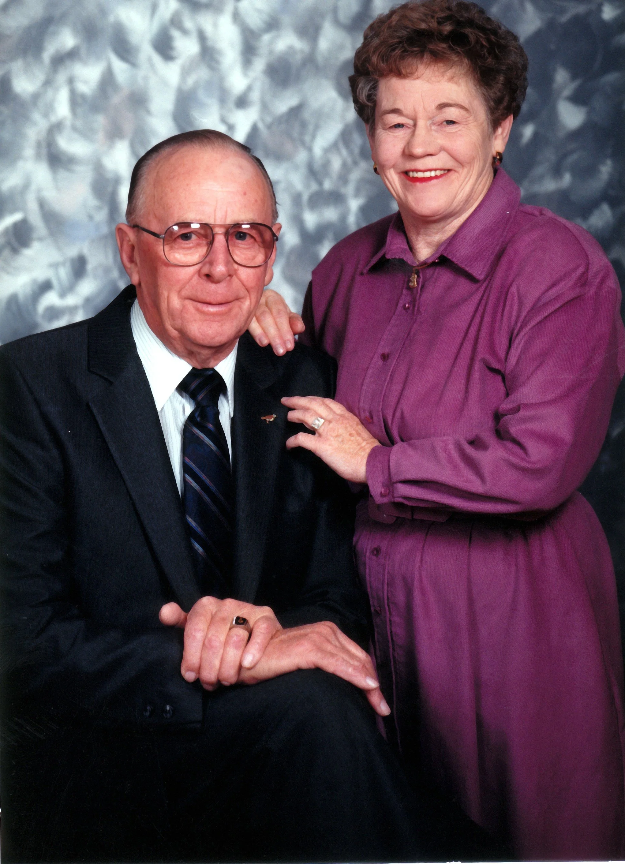 1990 - Edward & Wanda (Nelson) Hall.