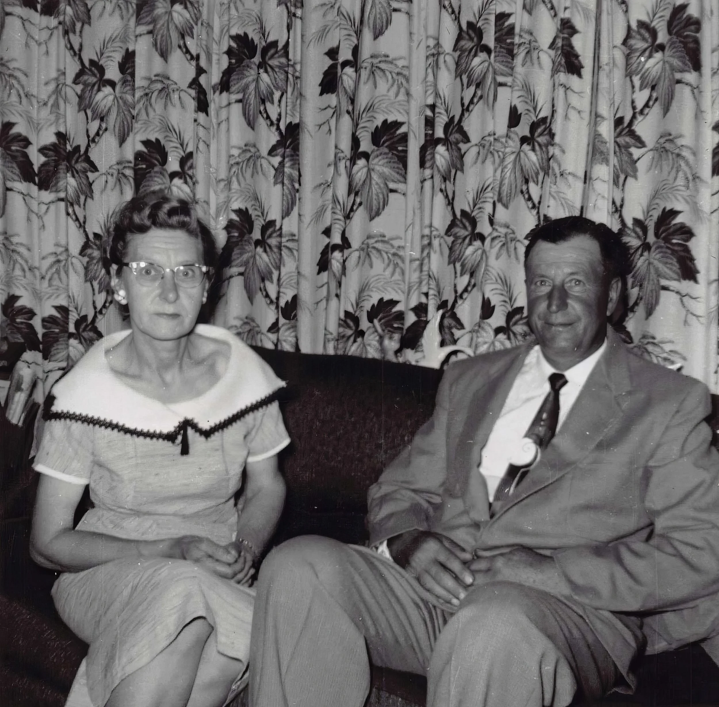 1957 - Mae & Louis Meier.