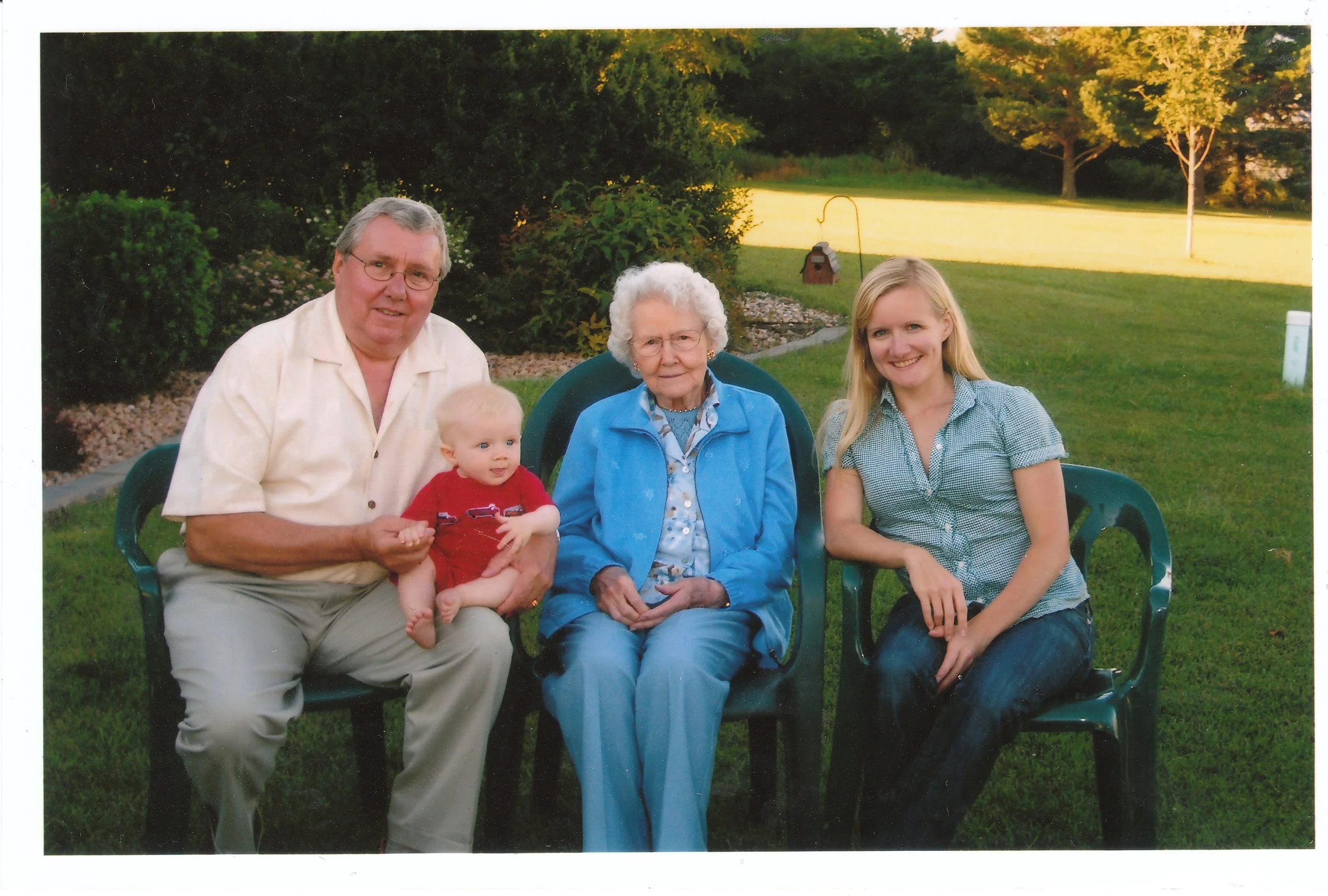 2008 - Alfred Hall, Collin Doke, Christine Hall,  Jolene Doke.
