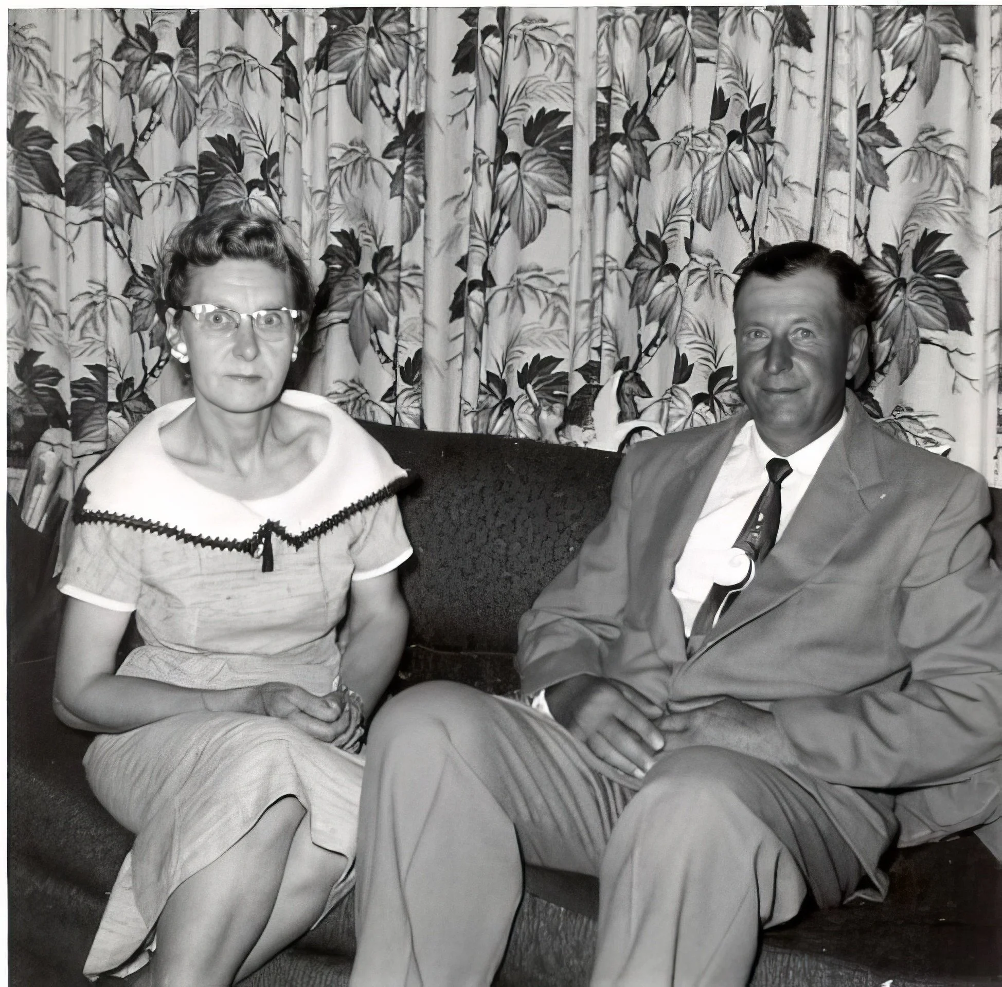 1940s - Mae & Louis Meier.