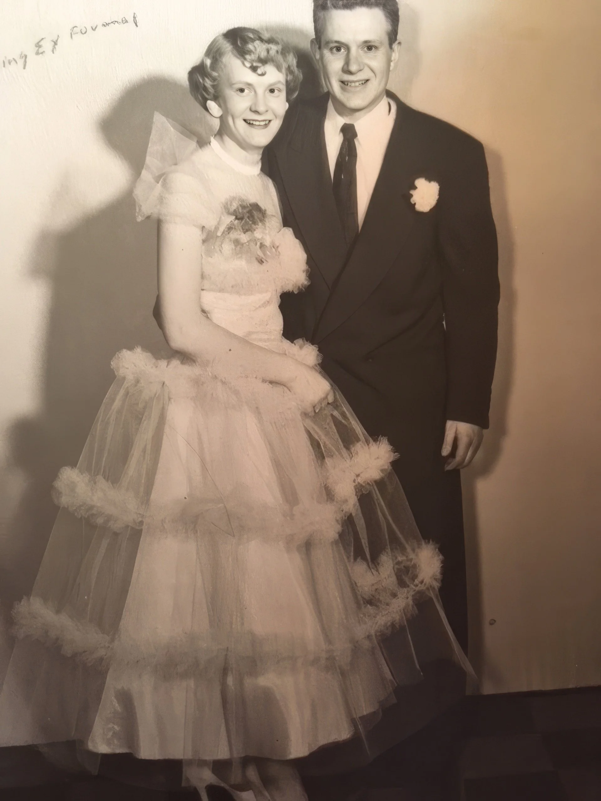 1950s - JoeAnn Johnson & Harley Geiger.
