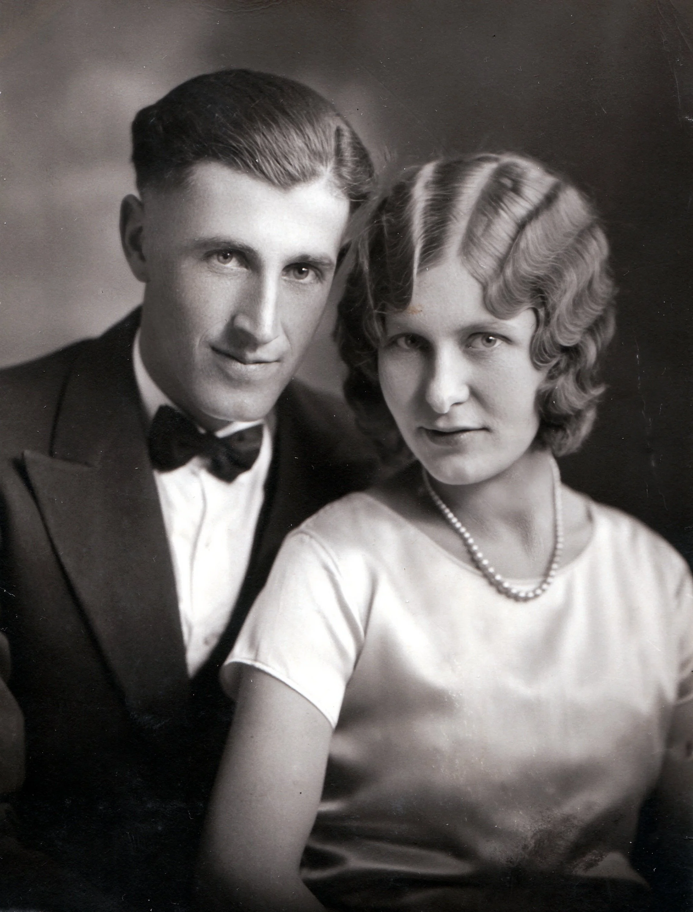1928 - Louise & Mae Meier's wedding.
