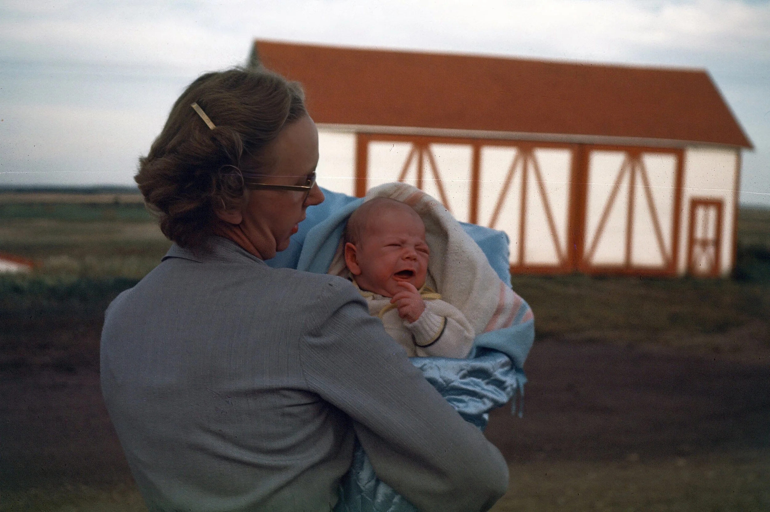 1950s - Rose Bolstad, [unknown baby].