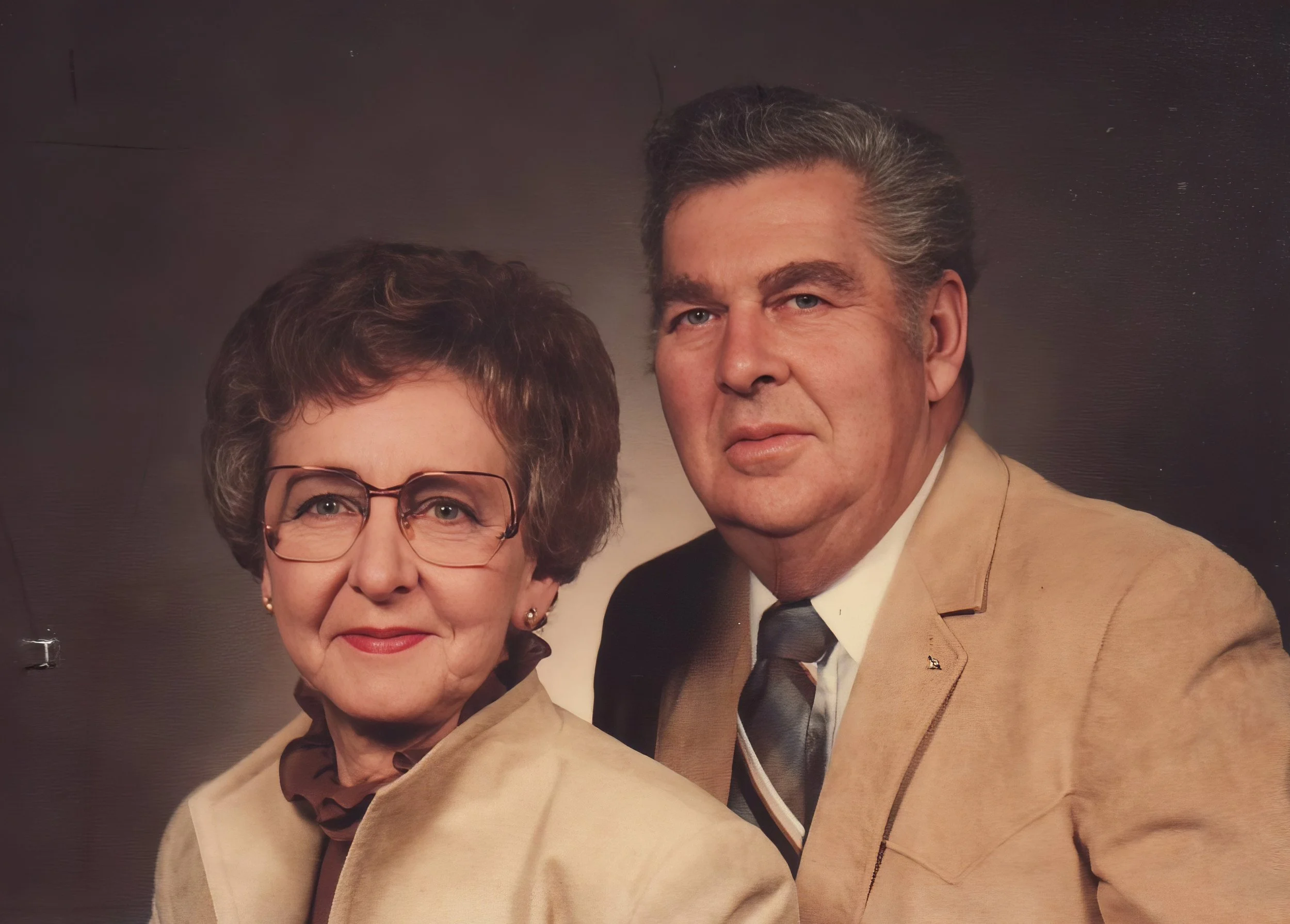 1980s - Pauline & Jack Page.