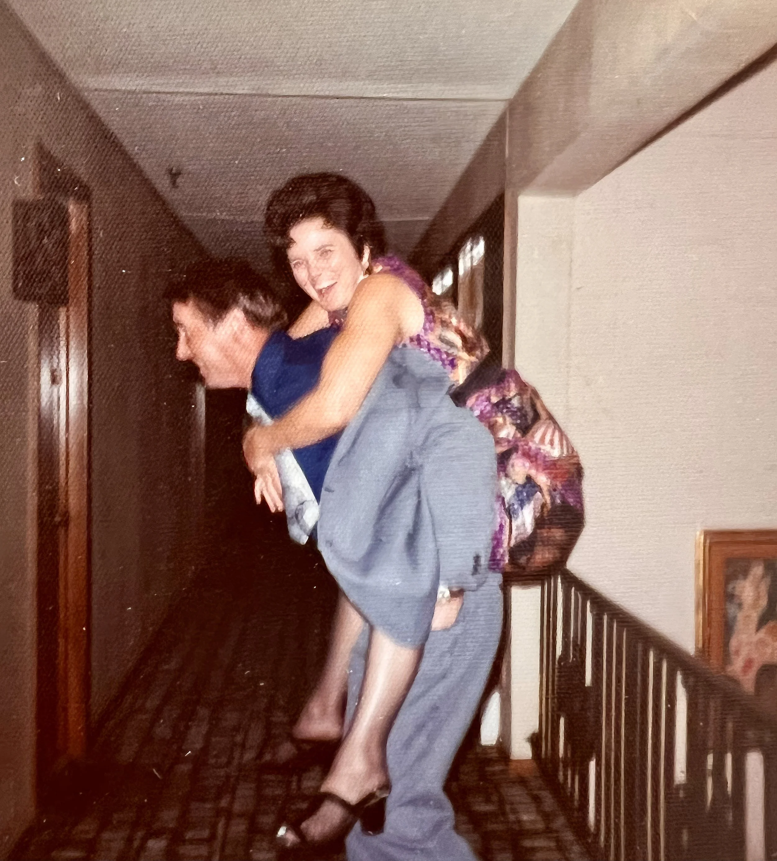 1972 - John Hall, Wanda (Samson) Hall.