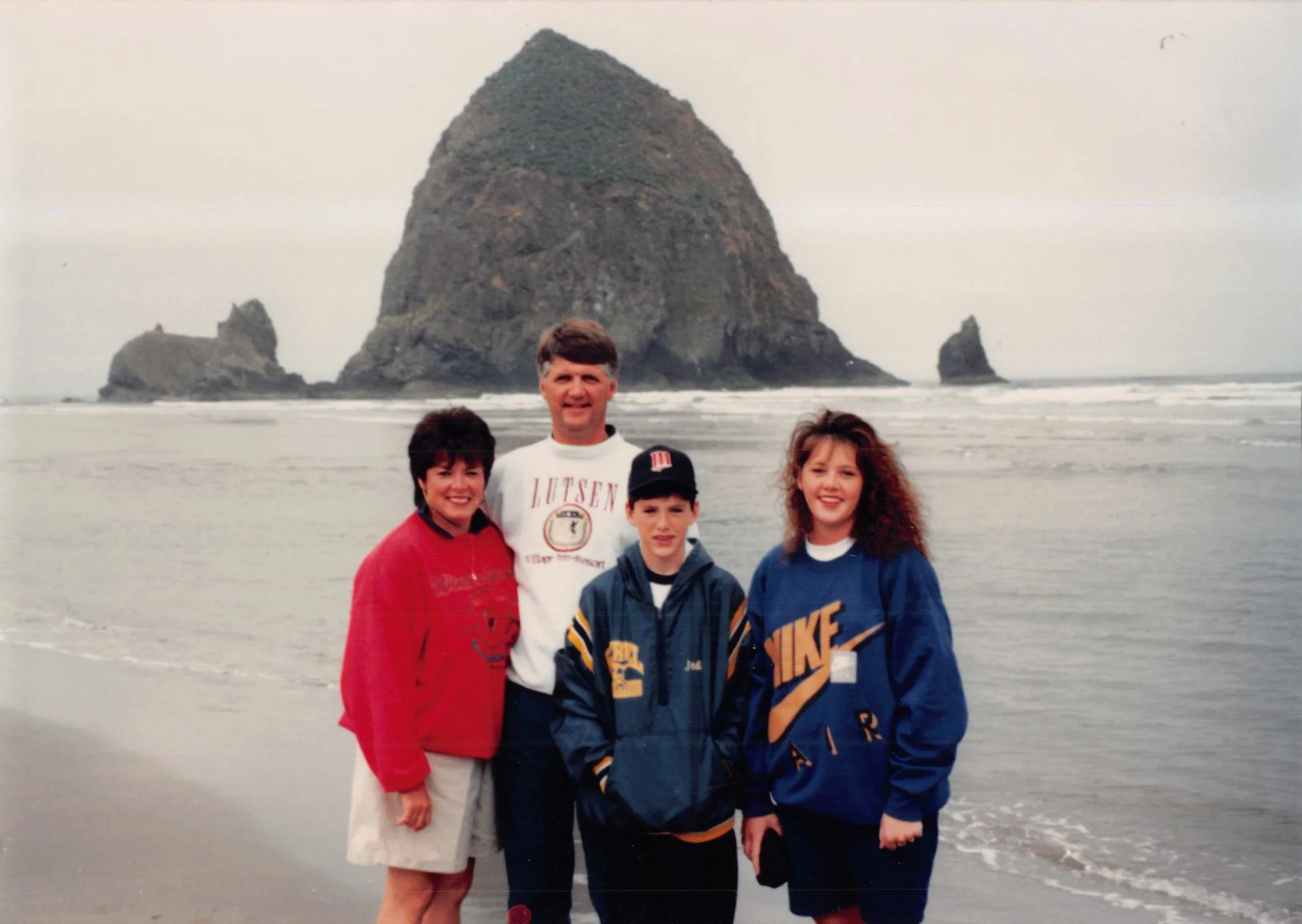 1993 - Ruth, Greg, TJ, & Jodi Hall.