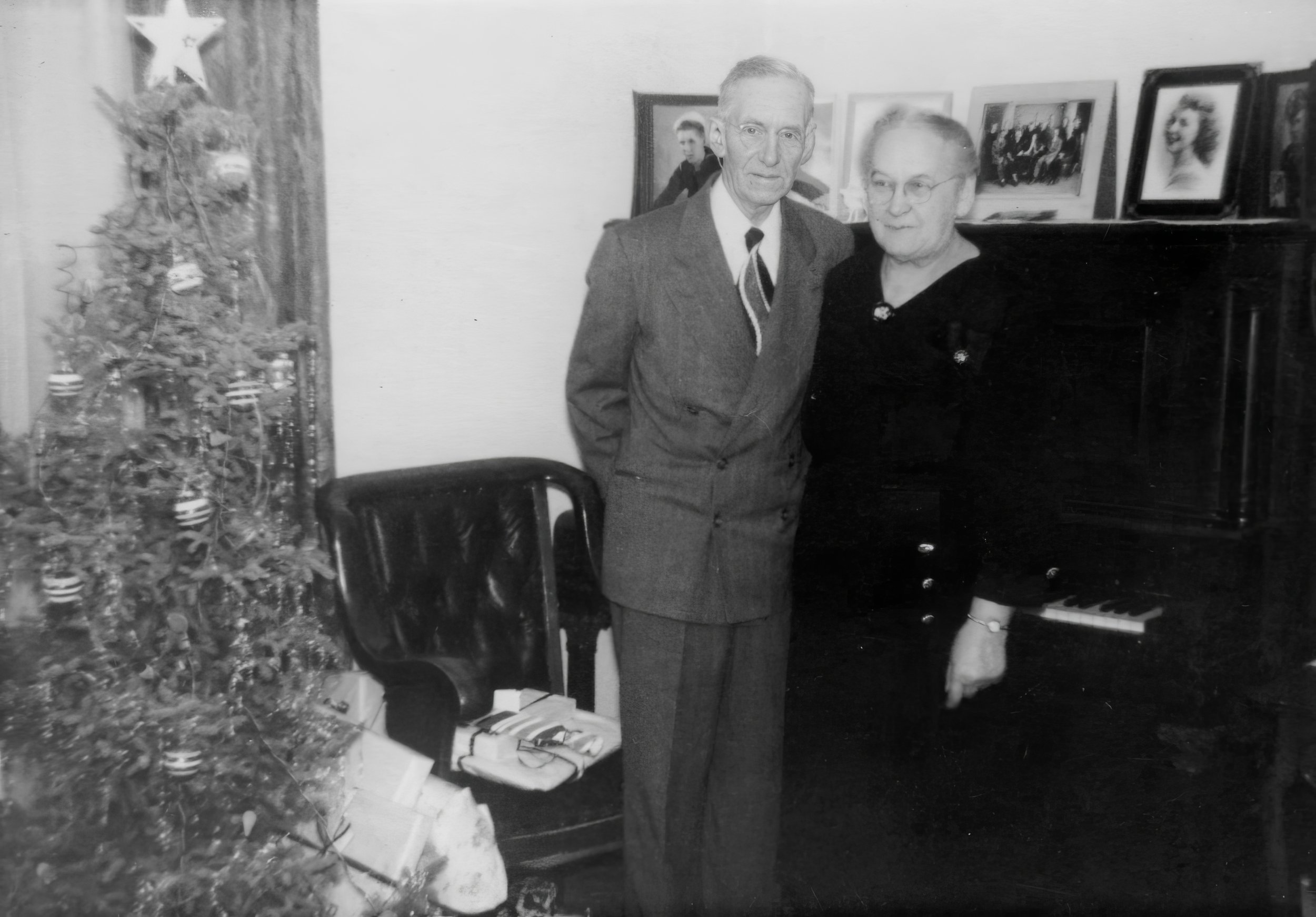 1950s - J.G. & Hosa Hall.