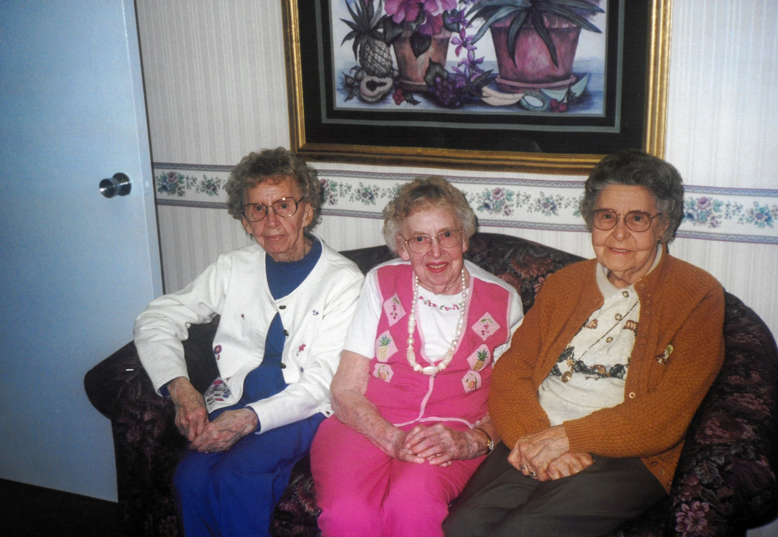 1980s - Sisters - Rose Bolstad, Emma Johnson, Mae Meier.