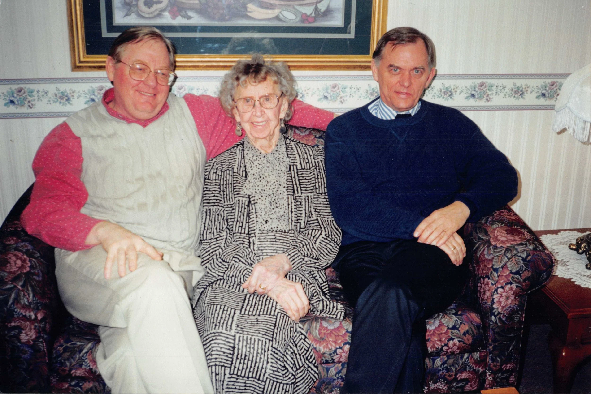 1998 - Orin, Rose, & Monty Bolstad.