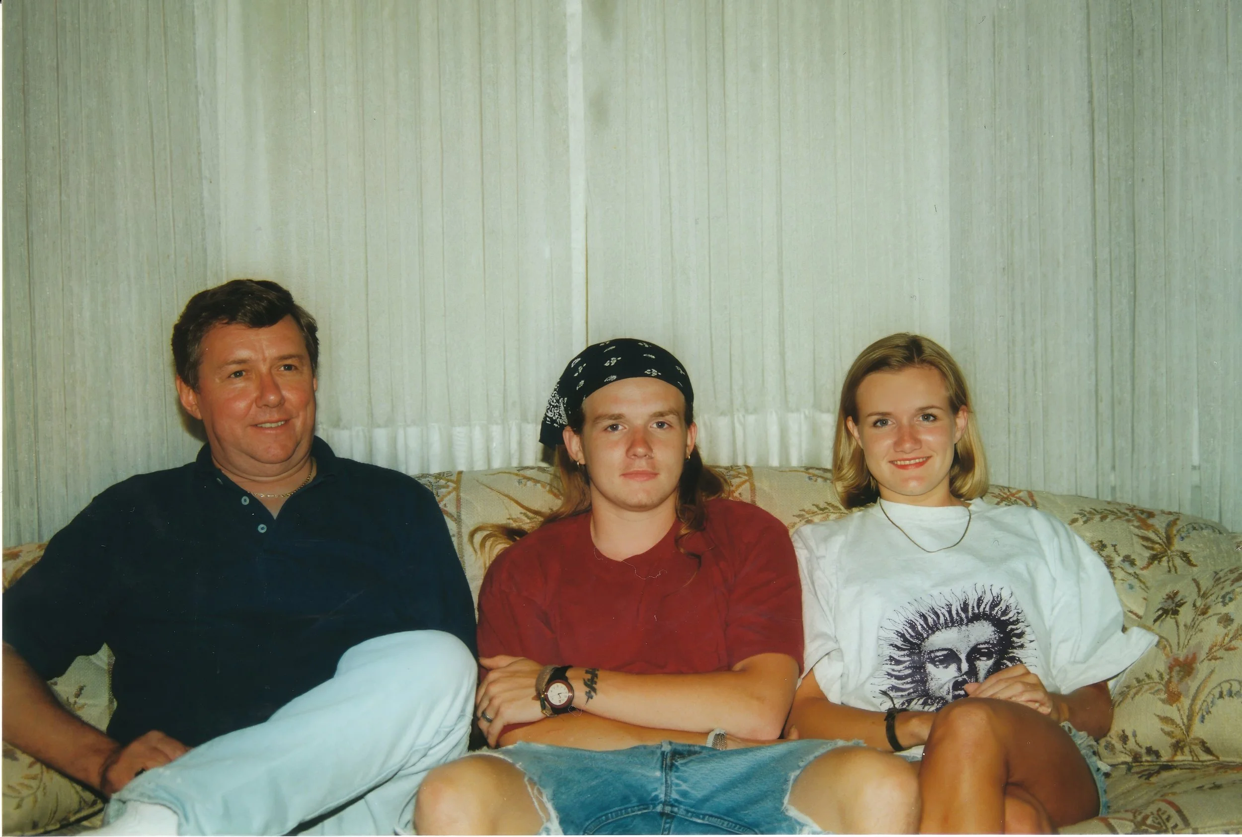 1994 - Alfred, Brandon, & Jolene Hall.