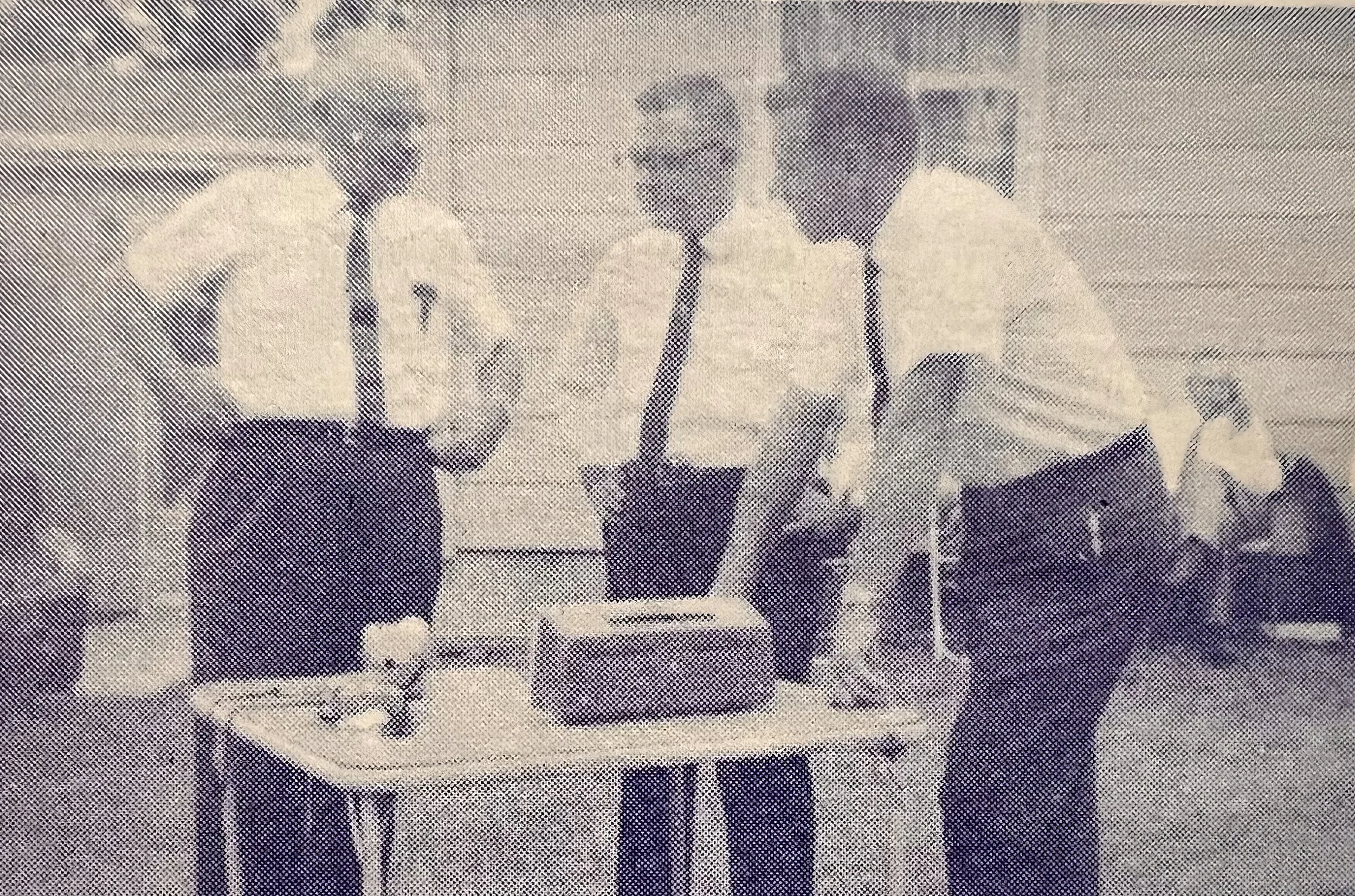 1965 - Mike Johnson, Oliver Bolstad, Steve Helgason.