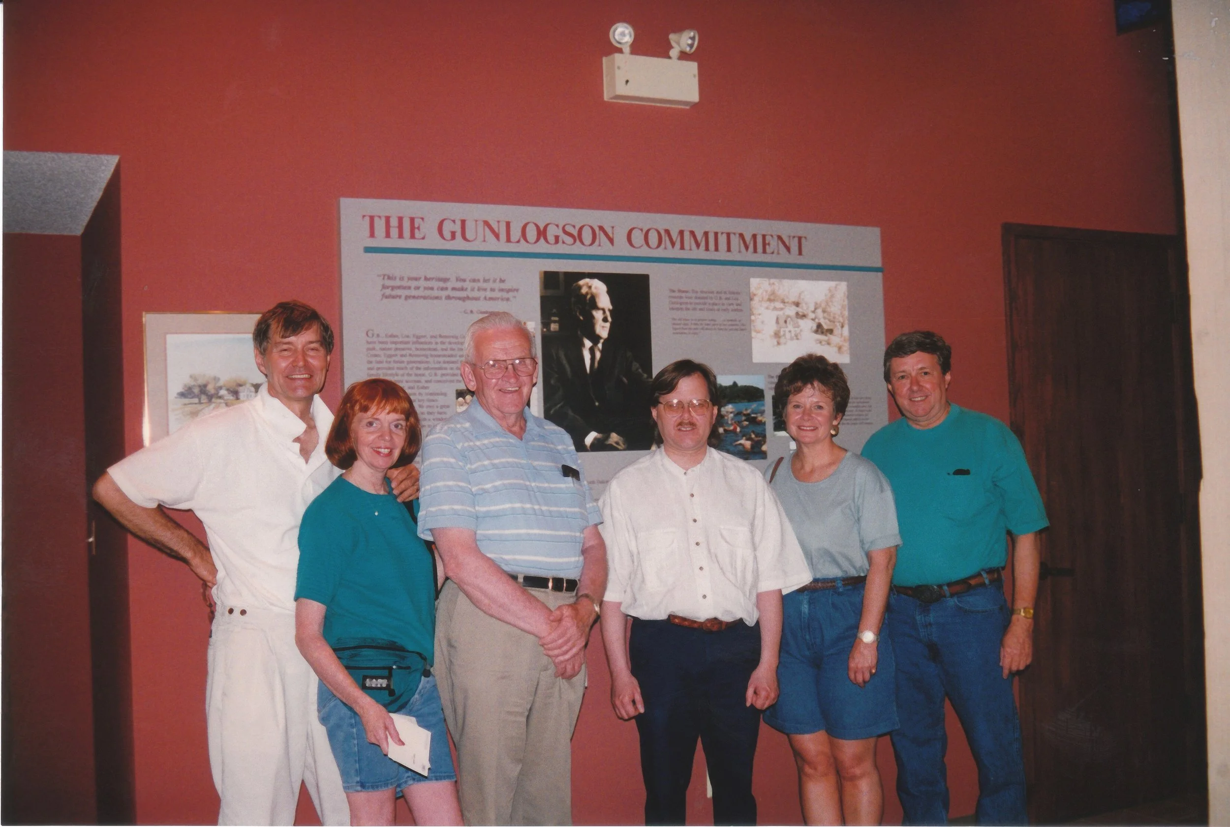 1996 - Walter & Merilee Hall, Mike Olafson, Jay Hall, Margie & Alfred Hall.