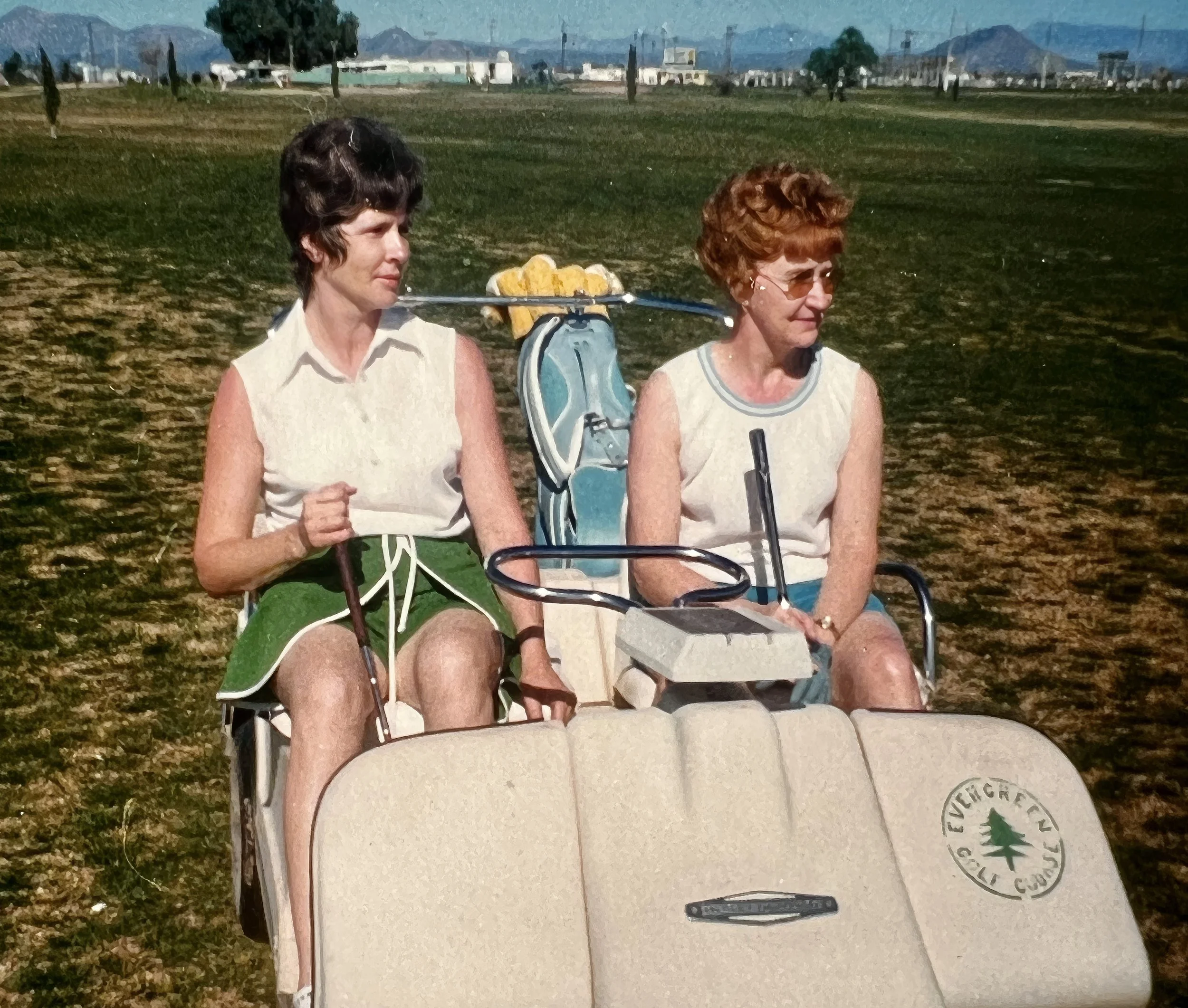 1973 - Beverley Hall & Lillian Helgason.