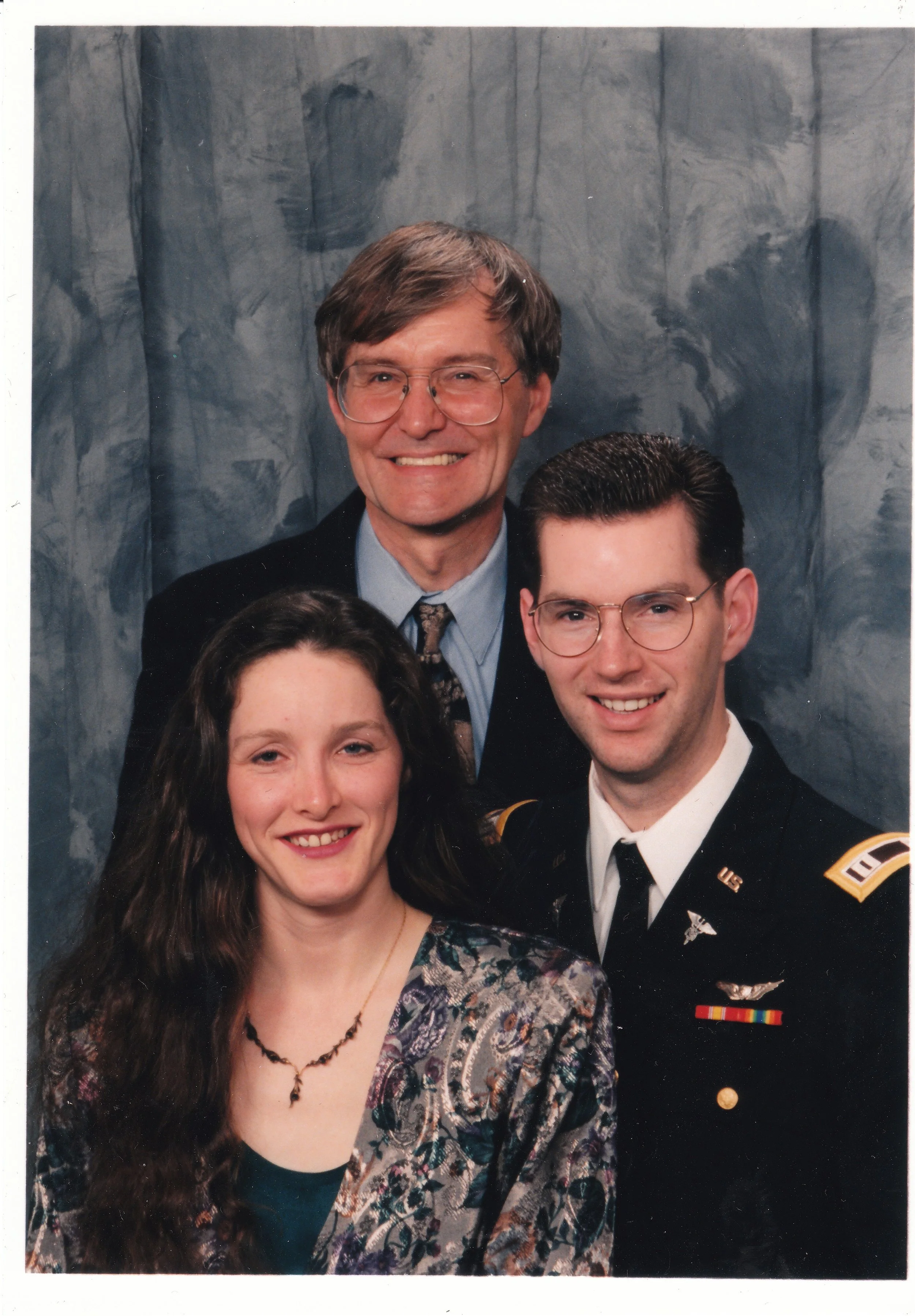 1990s - Lisa George, Walter & Todd Hall.