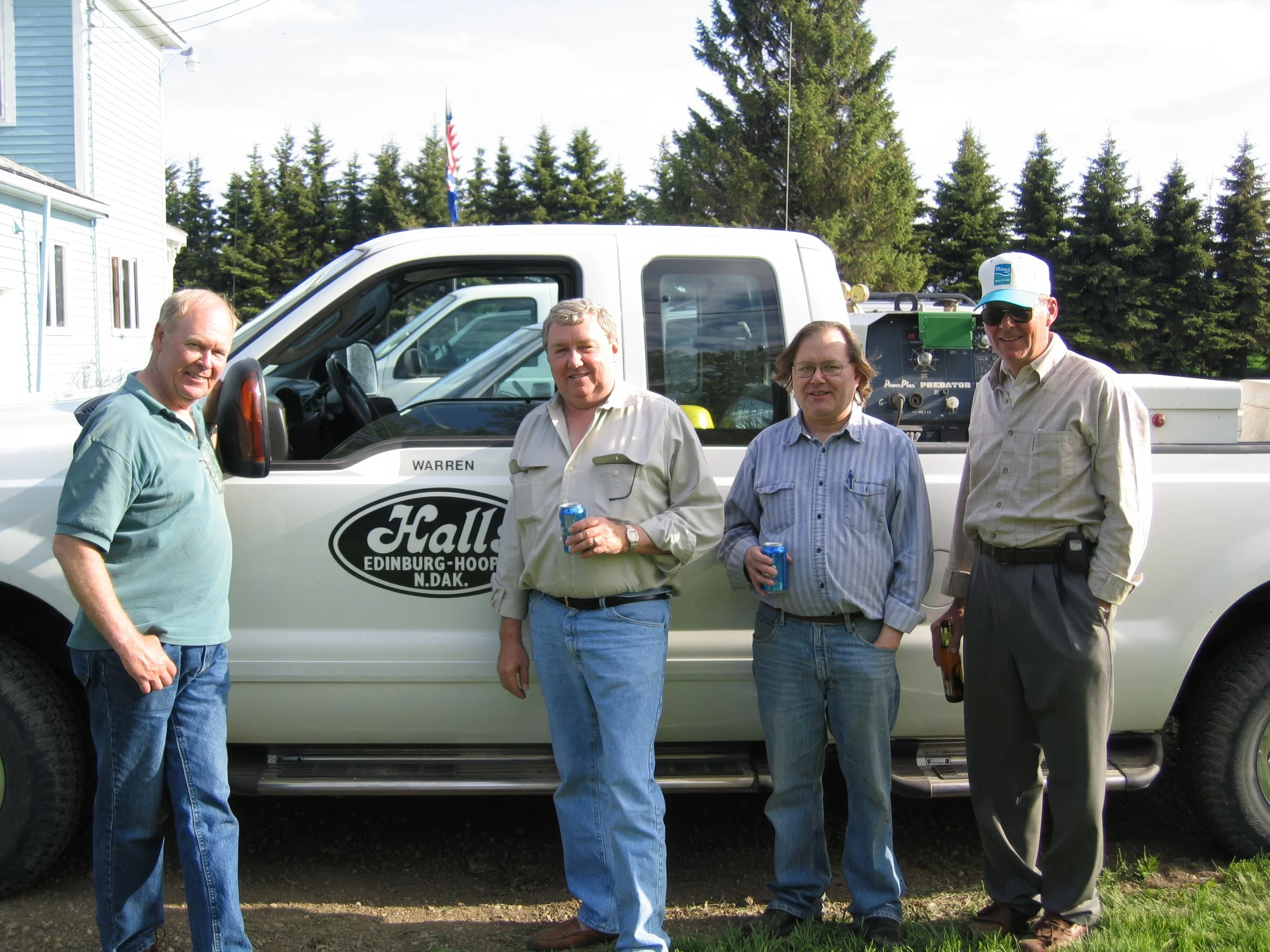 2004 - Bob Rieger; Alfred, Jay & Warren Hall.