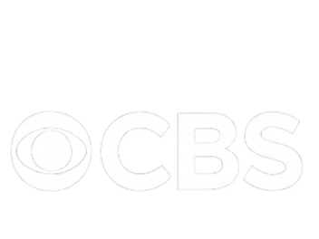 CBS logo with the eye symbol above the word 'CBS' in white on a black background.