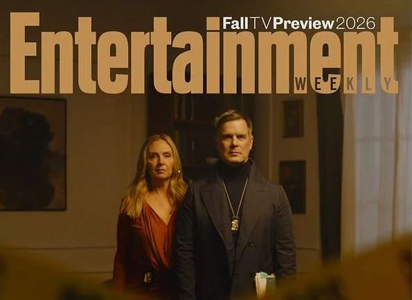 "This family’s on Fire: Peter Krause and Hope Davis lead twisty drama" - "Line of Fire” Cover Story (Fall TV Preview 2026) - Entertainment Weekly