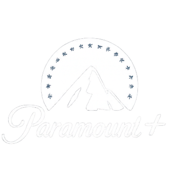 The Paramount+ logo featuring a stylized mountain with a starry sky background.
