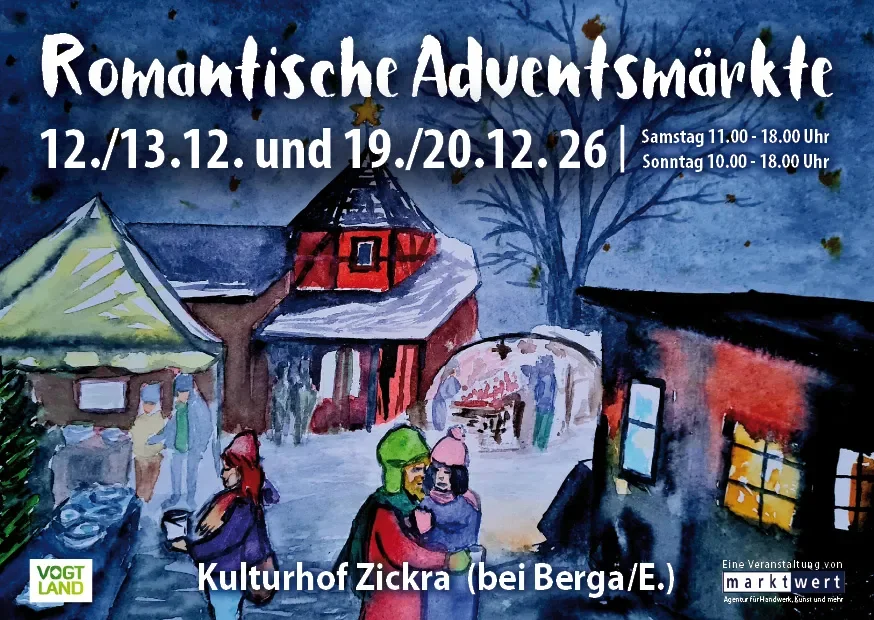 Adventsmarkt im Kulturhof Zickra