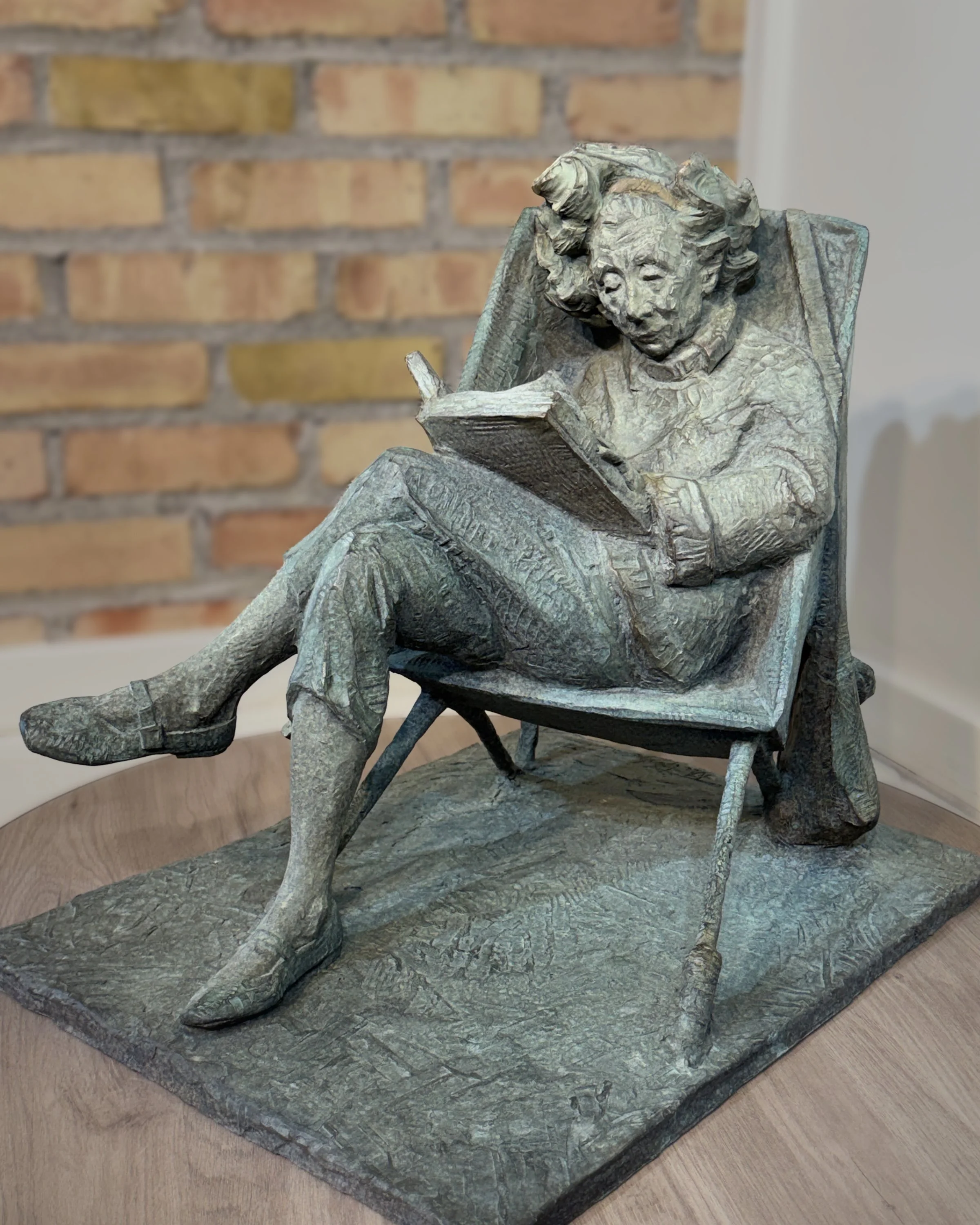 Woman in a Wheelbarrow