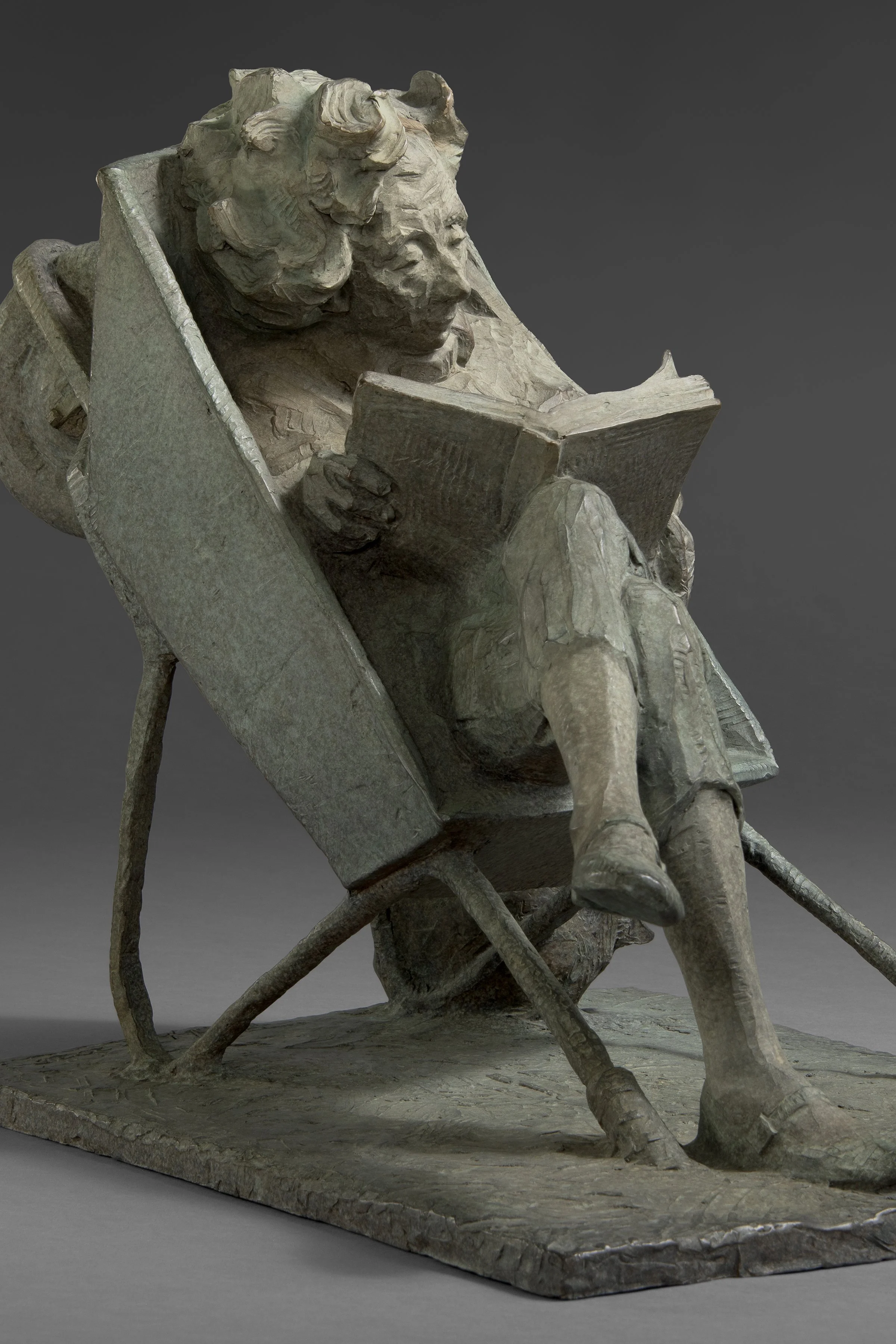 Woman in a Wheelbarrow