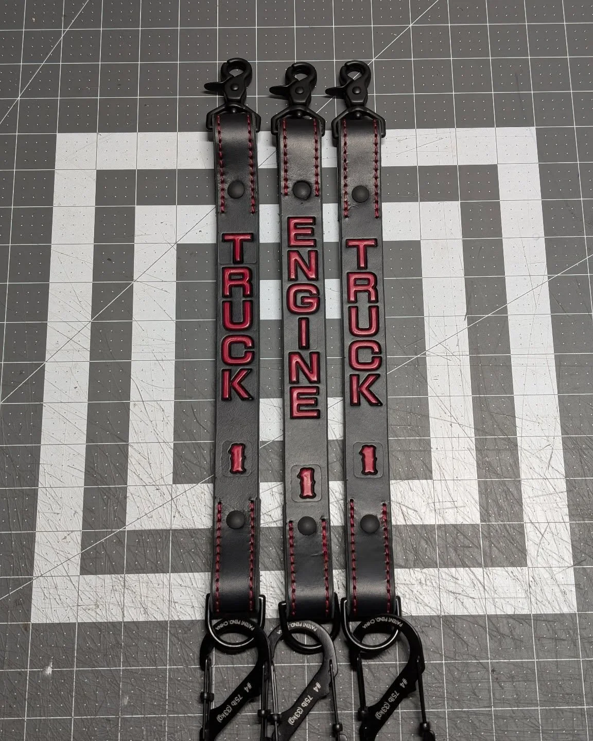 Working on some TIC Lanyards! Keeping the tool with you in style!

I like to clip the TIC to my pack shoulder strap so that it is ALWAYS in arms reach. Now I'm not concerned about the retractable lanyard breaking and dropping it!